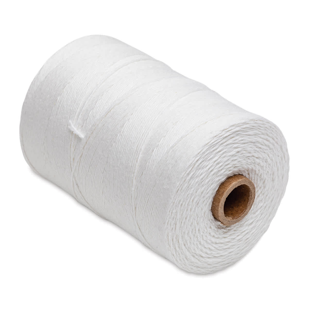 Maysville Cotton Warp - 800 Yards, White - laying on side
