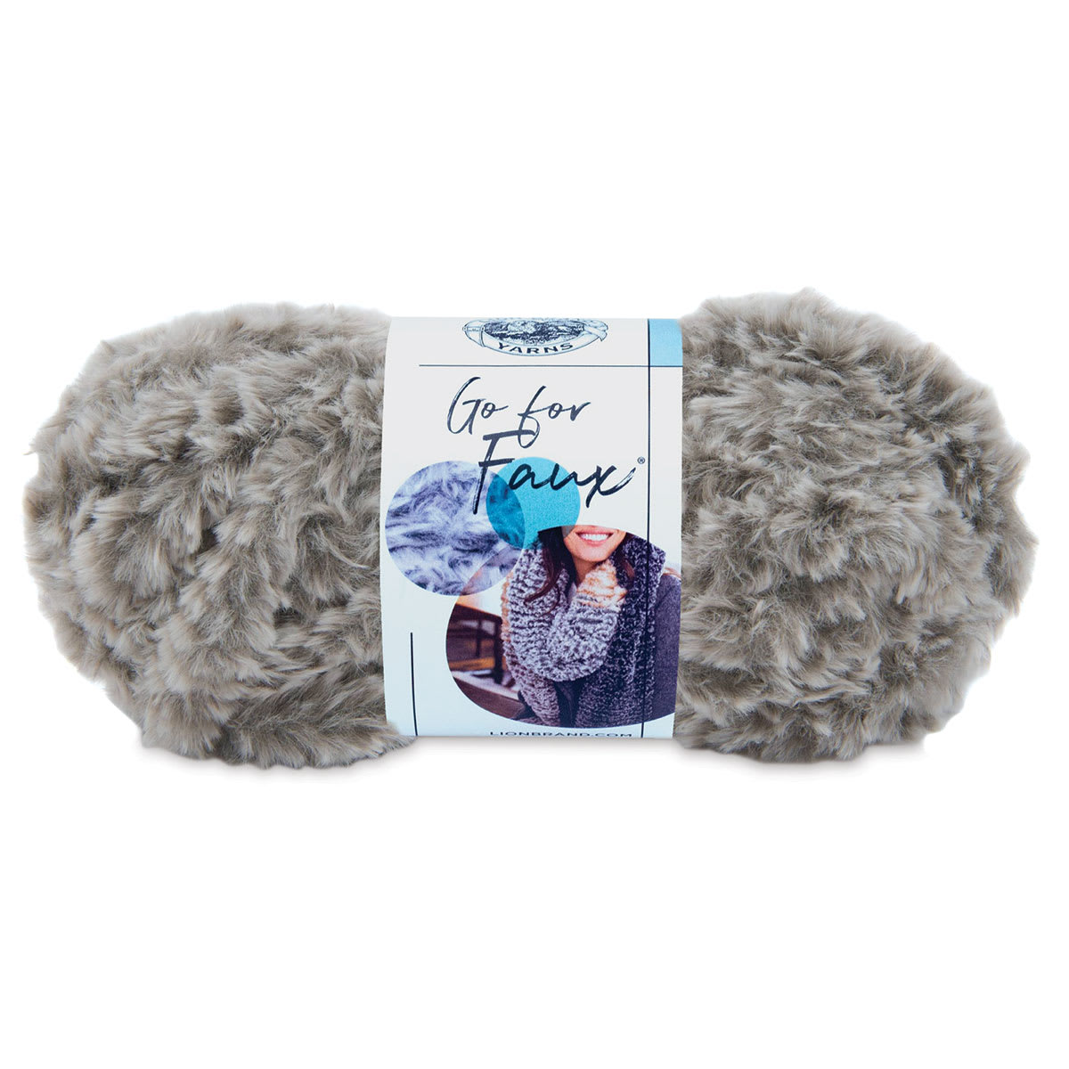 Lion Brand Go For Faux Yarn - Husky, 65 yds
