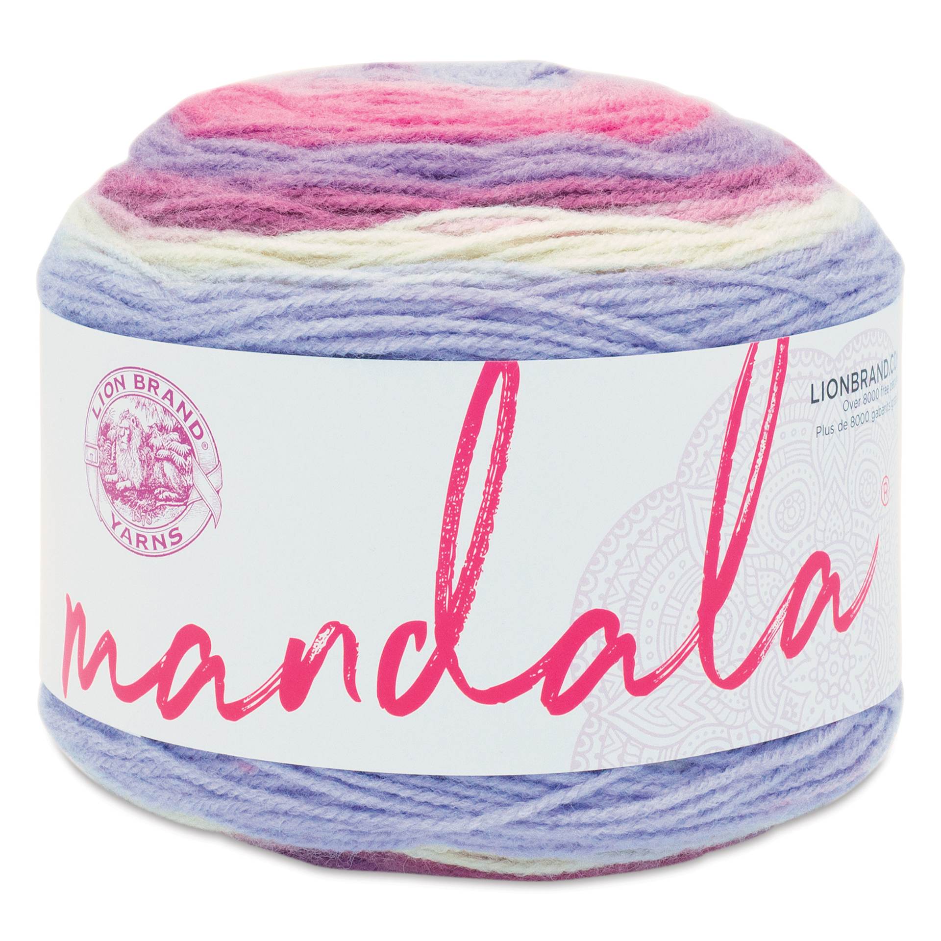Lion Brand Mandala Yarn Cake - Wood Nymph