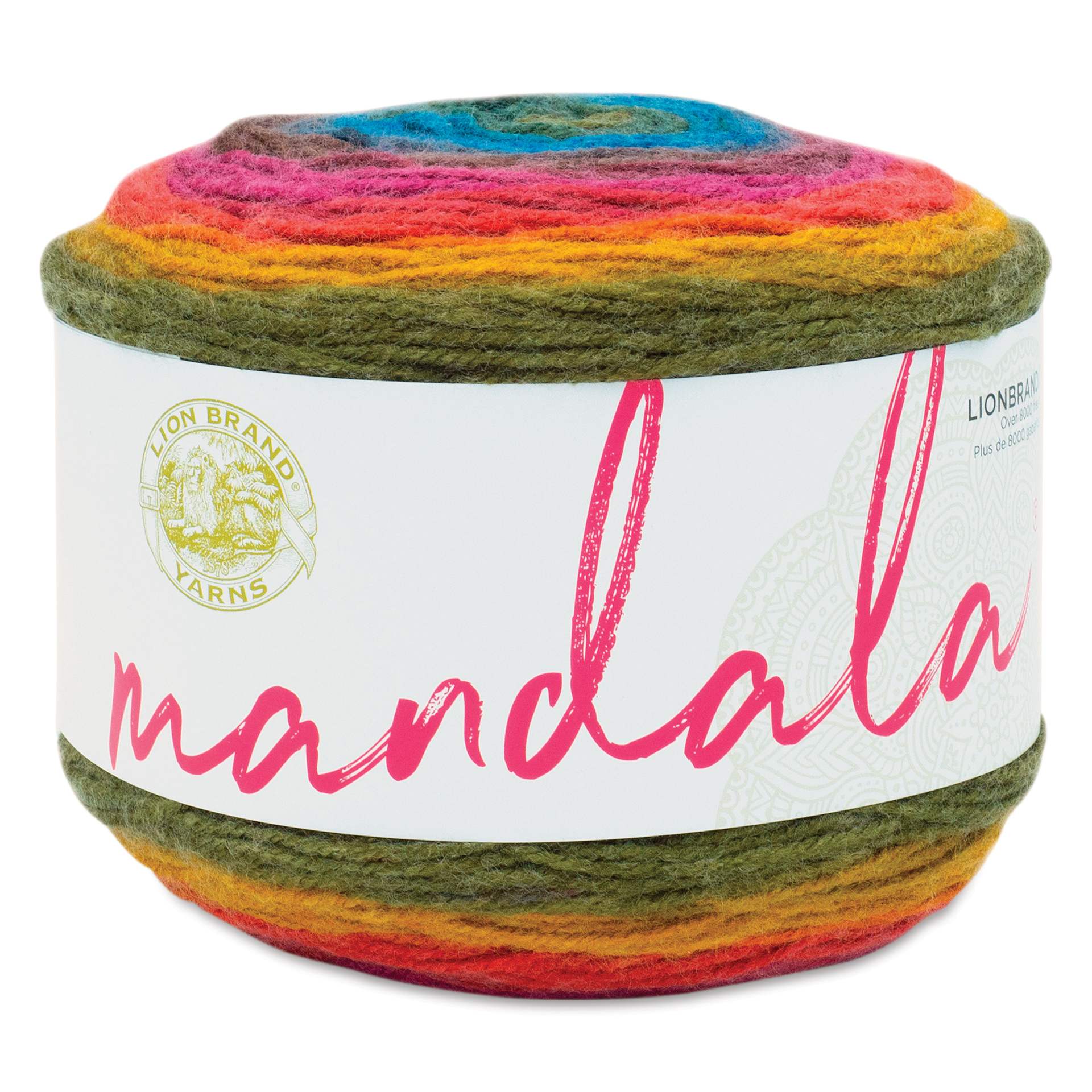 Lion Brand Mandala Yarn Cake - Chimera