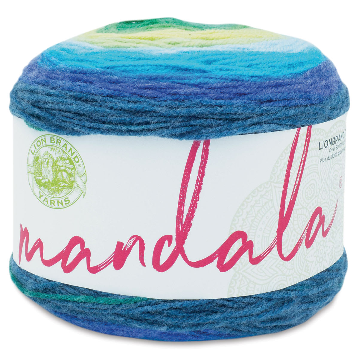 Lion Brand Mandala Yarn Cake - Kraken, 590 yards