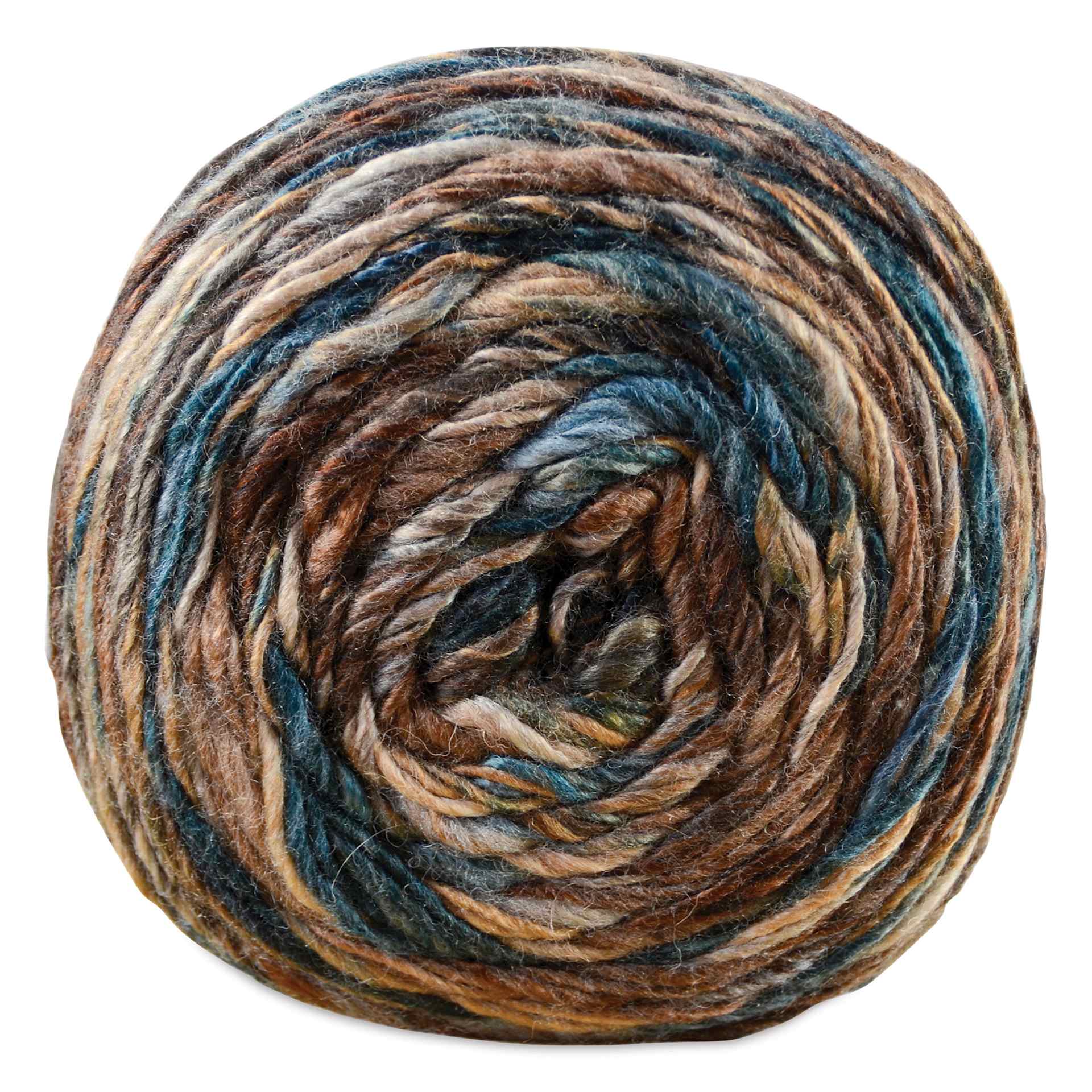 Premier Yarn Spun Colors Yarn - Mallard, from above