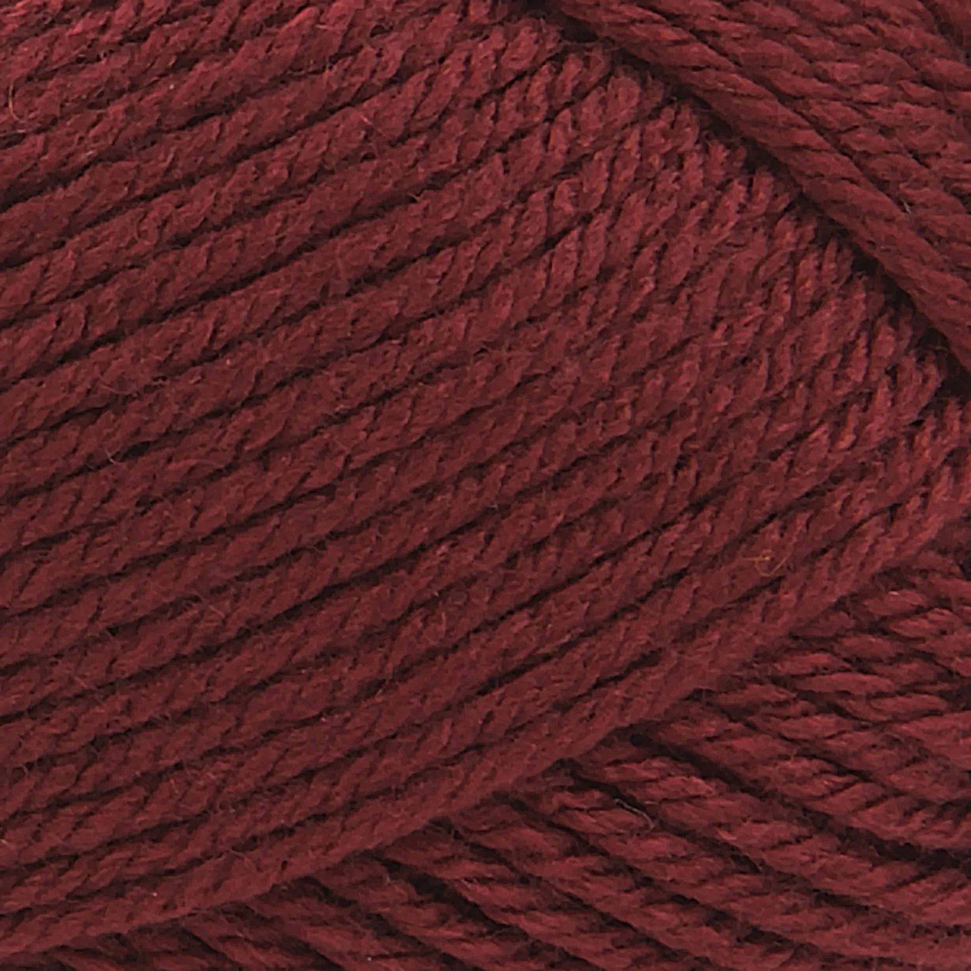 Lion Brand Basic Stitch Anti-Pilling Yarn - Pomegranate, close-up