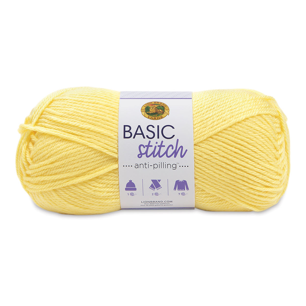 Lion Brand Basic Stitch Anti-Pilling Yarn - Lemonade