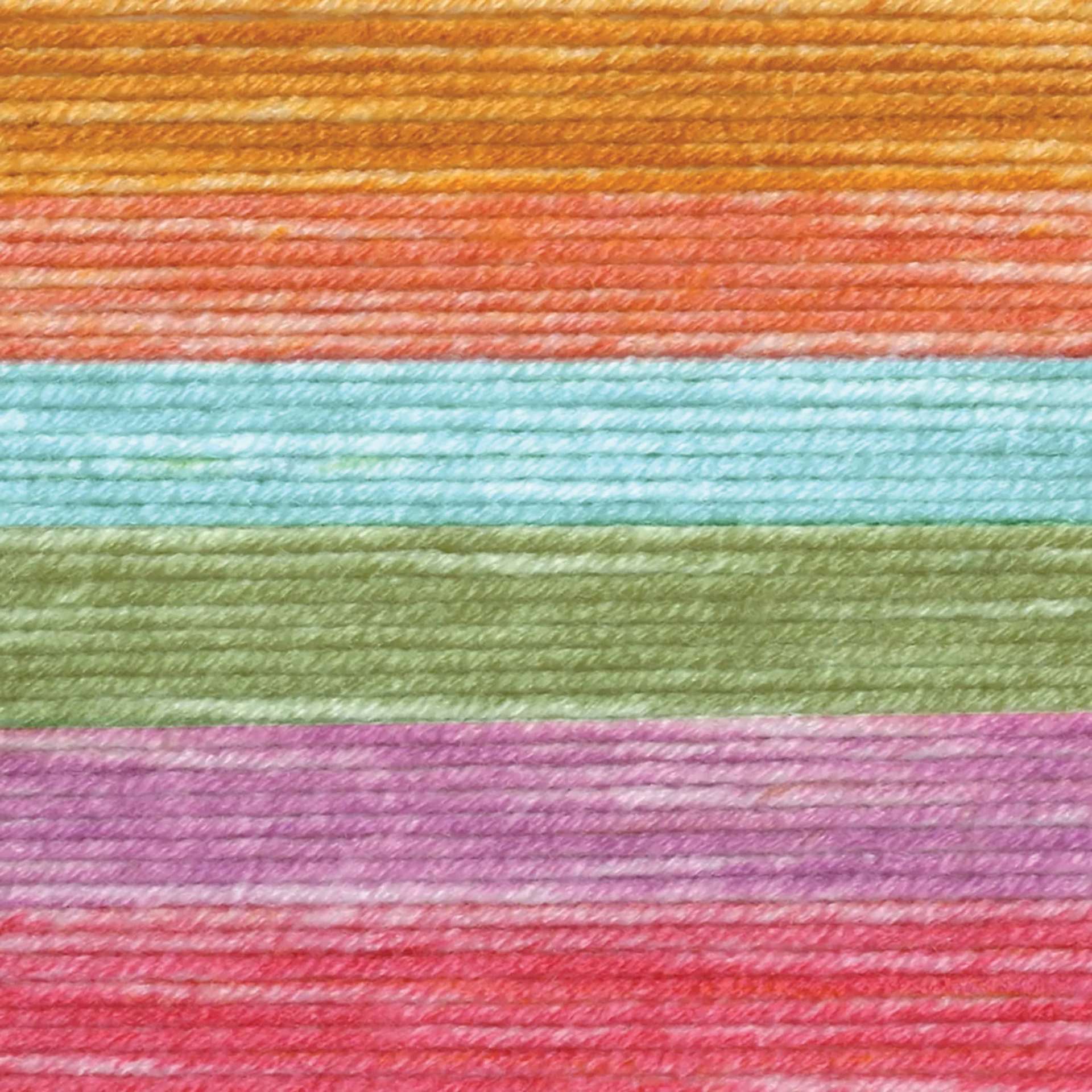 Lion Brand Mandala Ombre Yarn - Tranquil, close-up of the yarn
