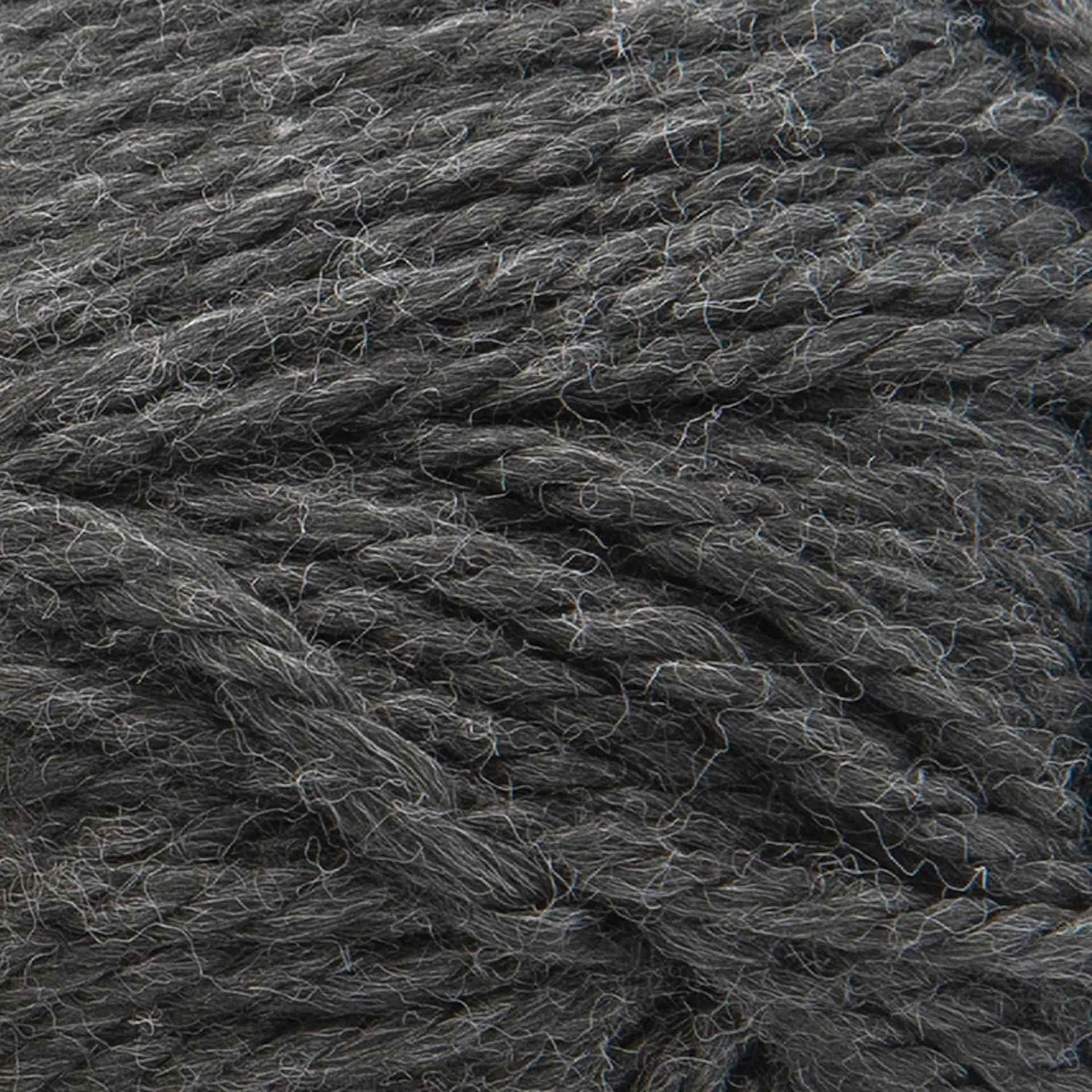 Lion Brand Re-Spun Thick & Quick Yarn - Raven, close-up