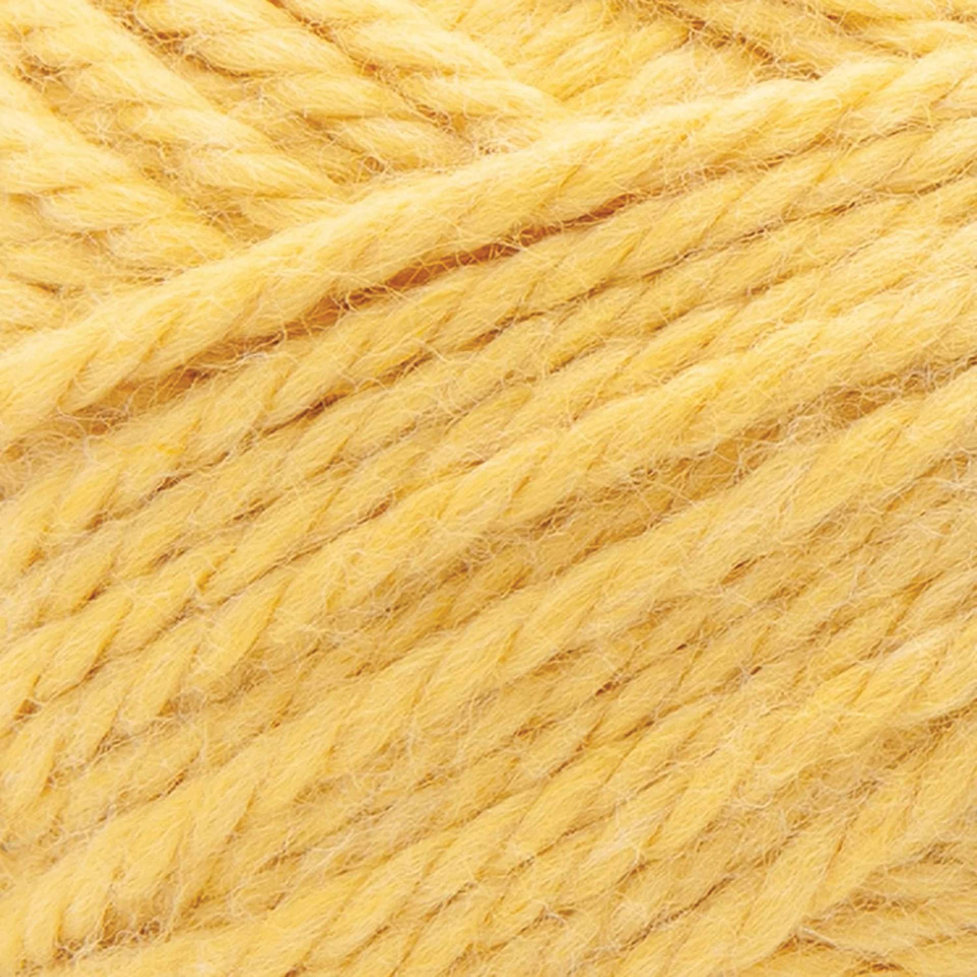 Lion Brand Re-Spun Thick & Quick Yarn - Sunshine, close-up
