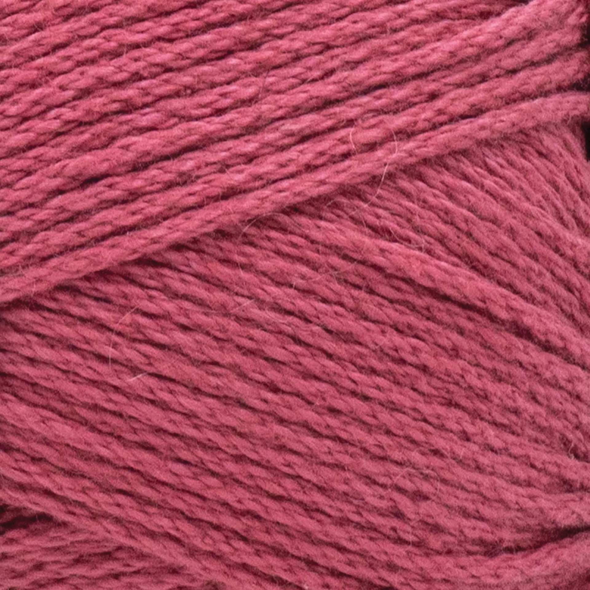 Lion Brand 24/7 Cotton Yarn - Terracotta, close-up