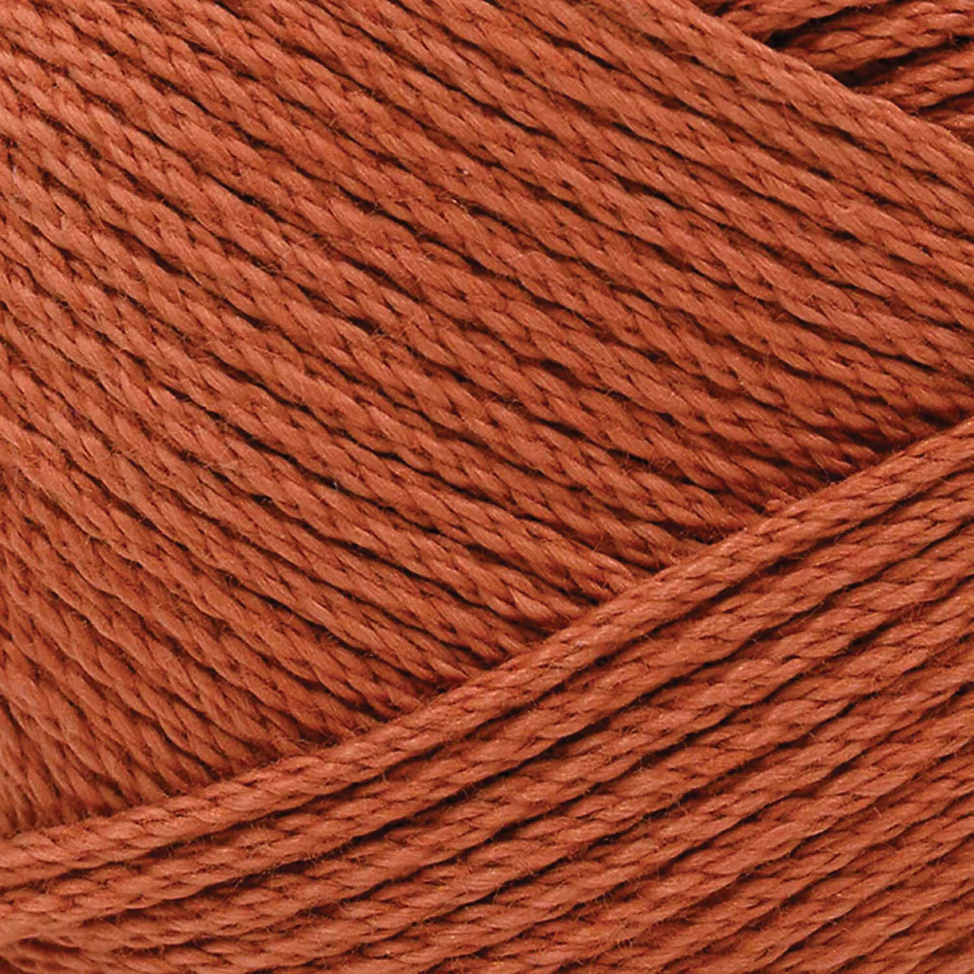 Lion Brand 24/7 Cotton Yarn - Heatwave, 186 yards close up to show texture