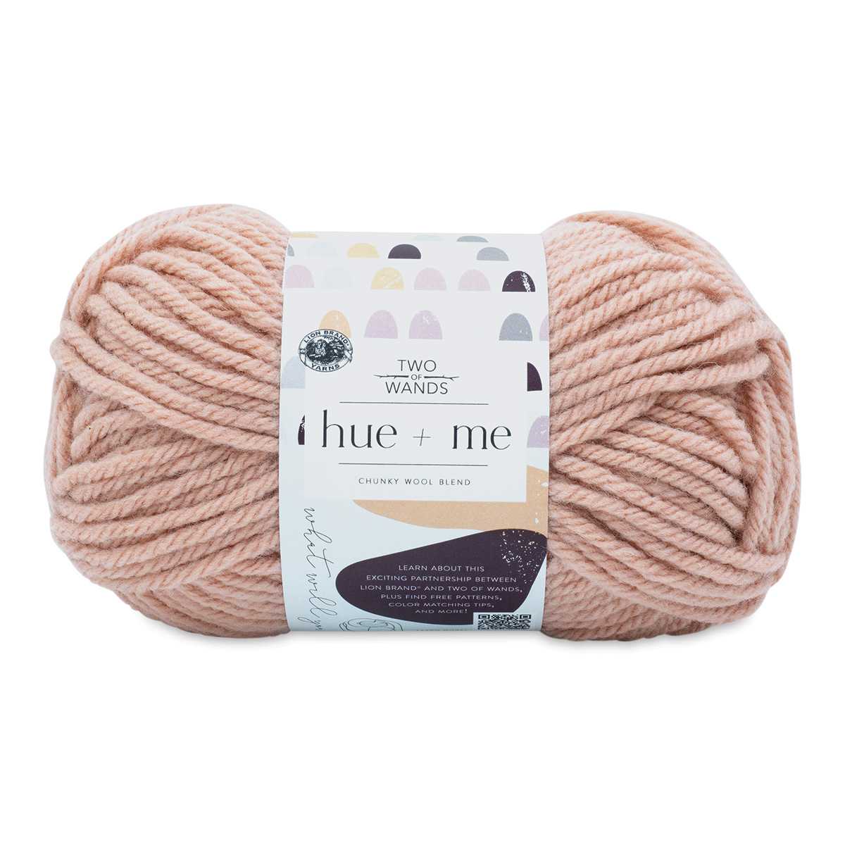 Lion Brand Hue + Me Yarn - Rosewater
