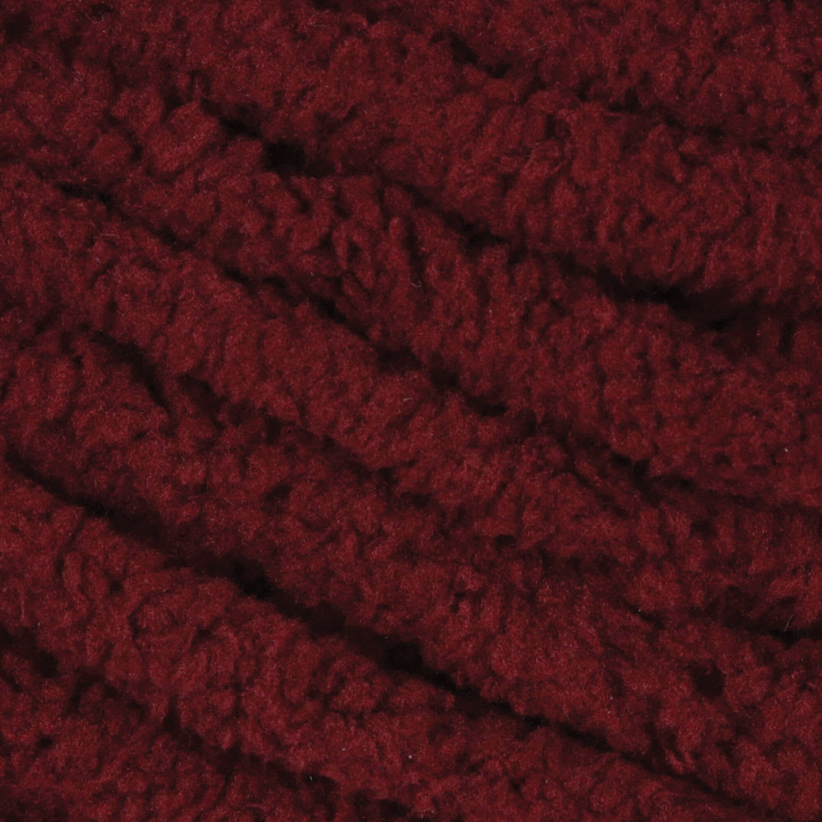 Bernat Blanket Yarn - Purple Plum, 220 yards (Close-up of yarn)