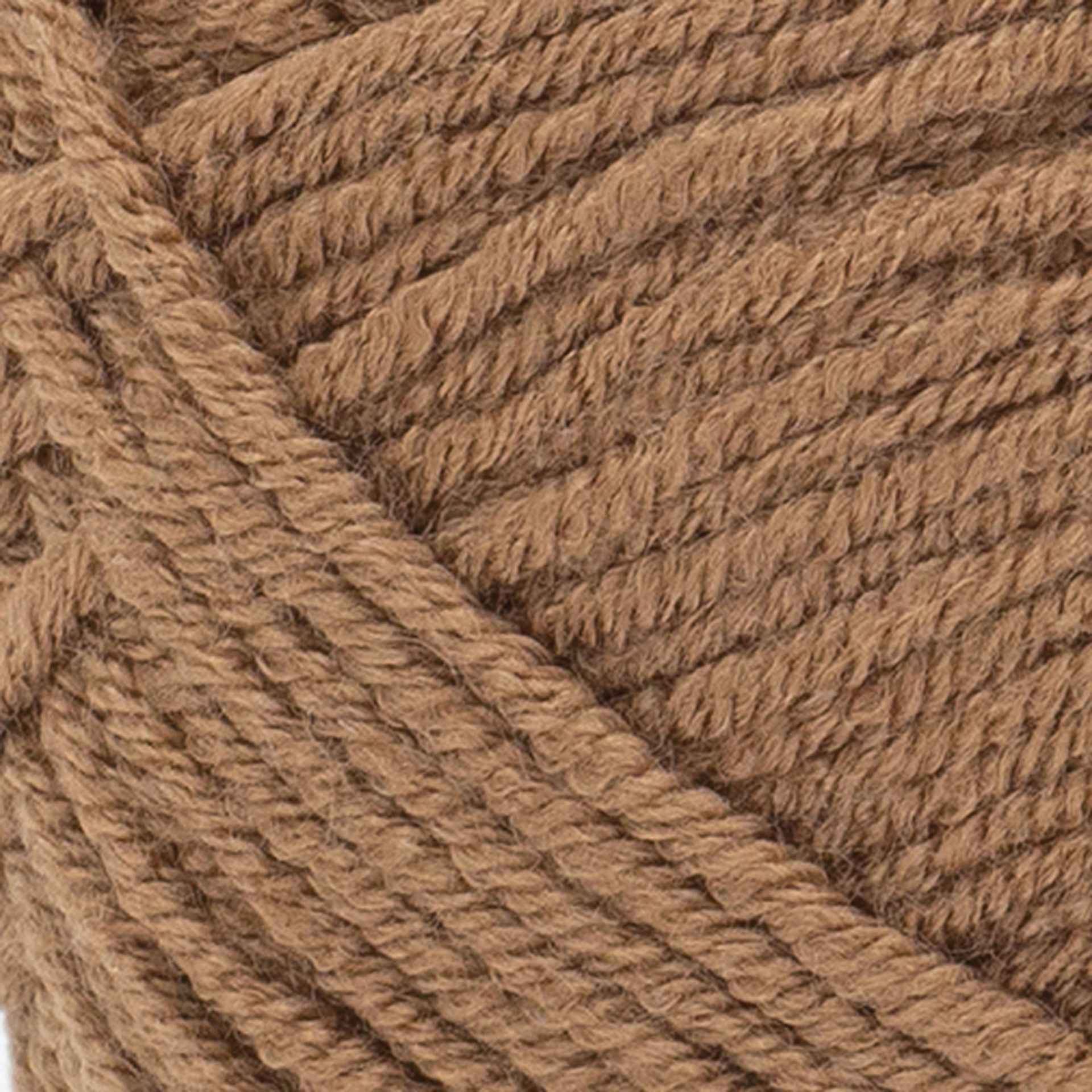 Lion Brand Color Theory Yarn - Nutmeg (close-up of yarn)