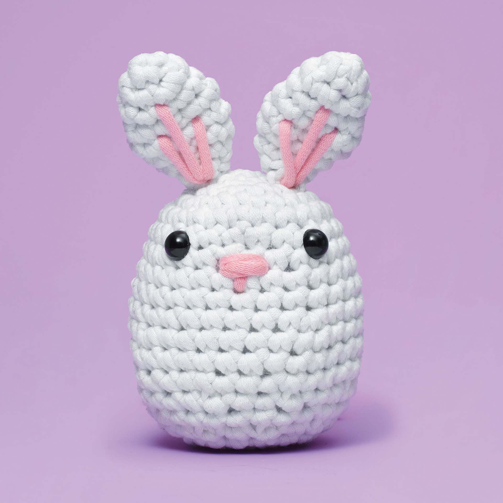 The Woobles Beginner Crochet Amigurumi Kit - Bunny, front