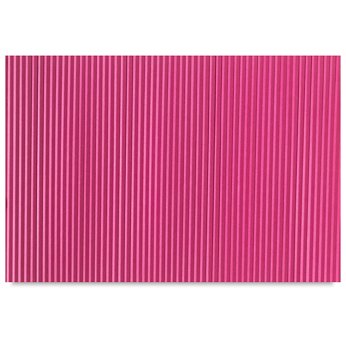 Marvy Uchida Corru-Gator Paper Crimper - Straight Pattern shown on Berry paper