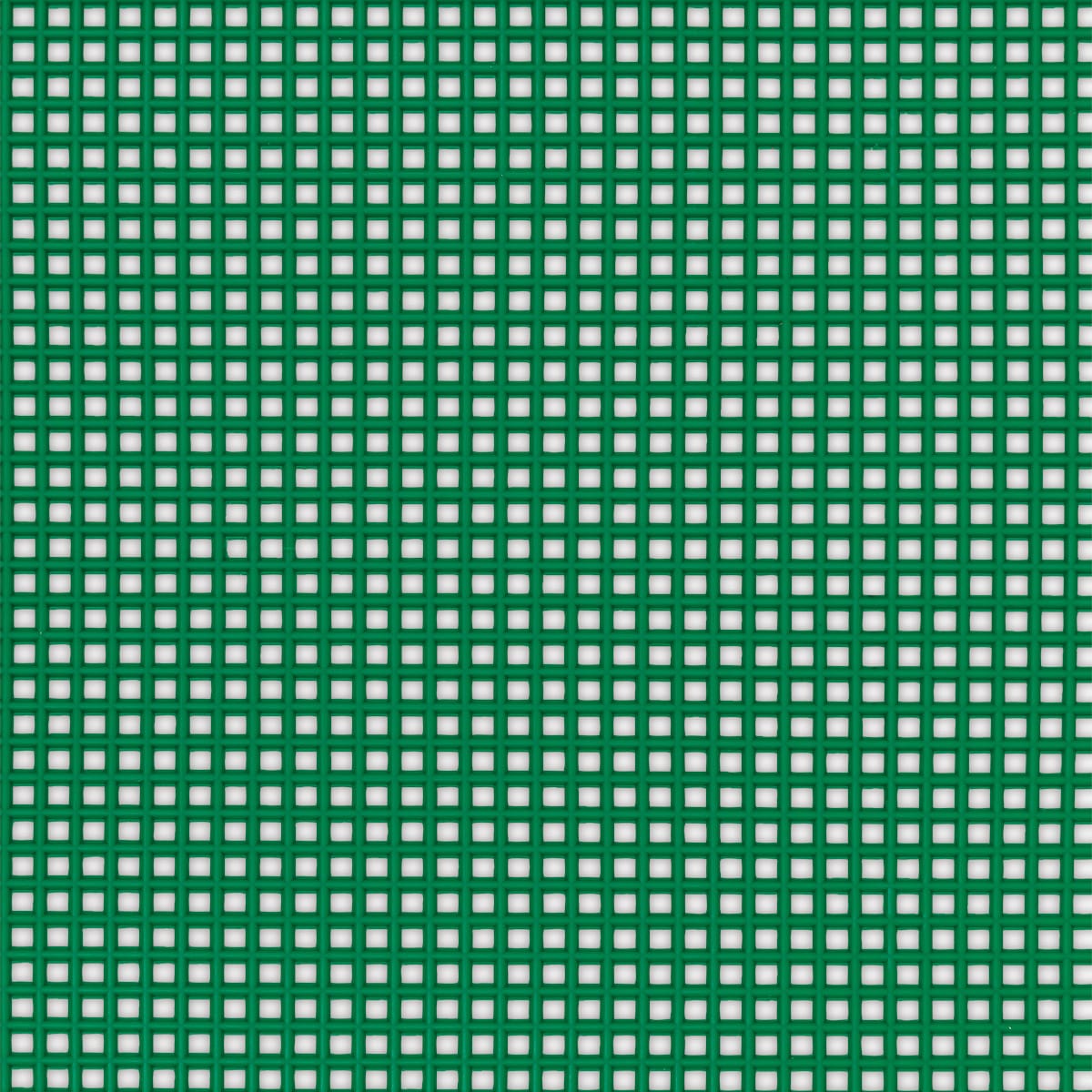 Colorful Plastic Canvas - 10-1/2" x 13-1/2", Christmas Green (Close-up of canvas)