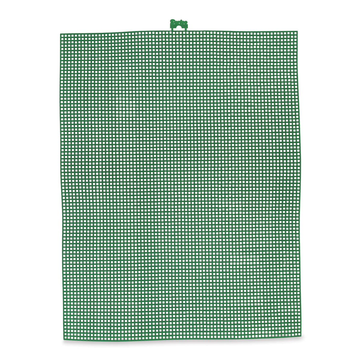 Colorful Plastic Canvas - 10-1/2" x 13-1/2", Christmas Green