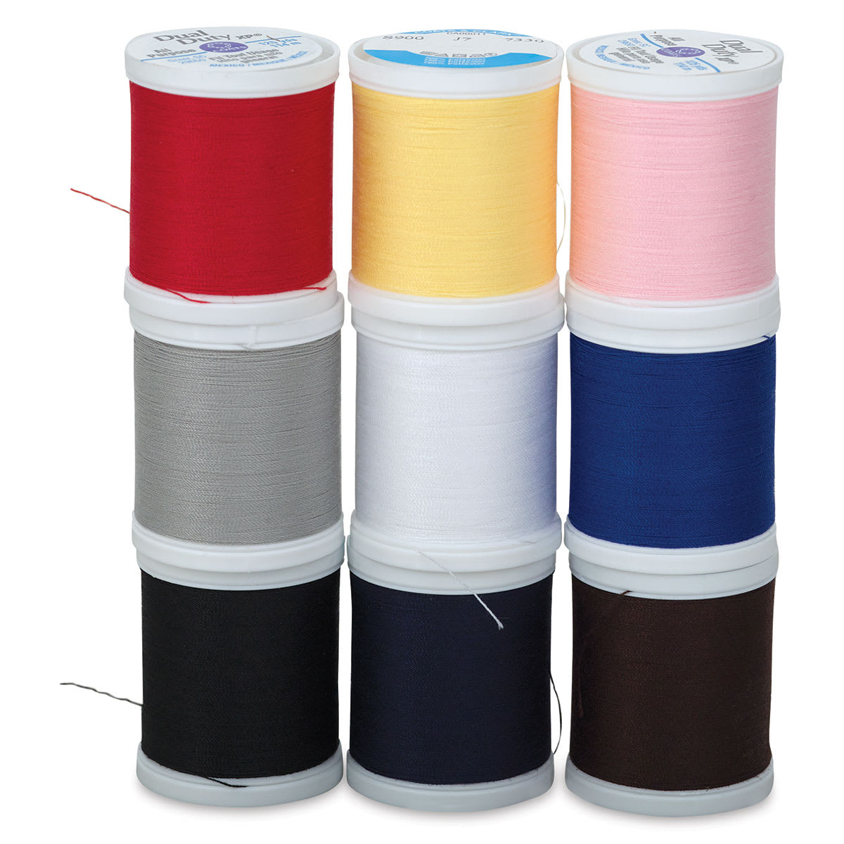 Coats & Clark Dual Duty XP All Purpose Thread Set - Set of 9, Multipack