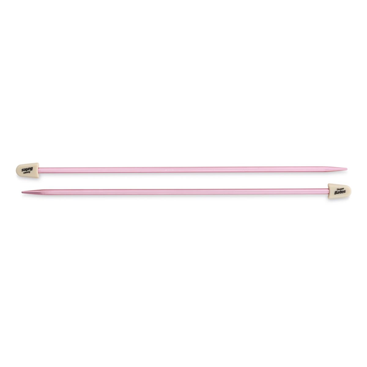 Susan Bates Silvalume Single Point Knitting Needles - Pkg of 2, 10", Size 7