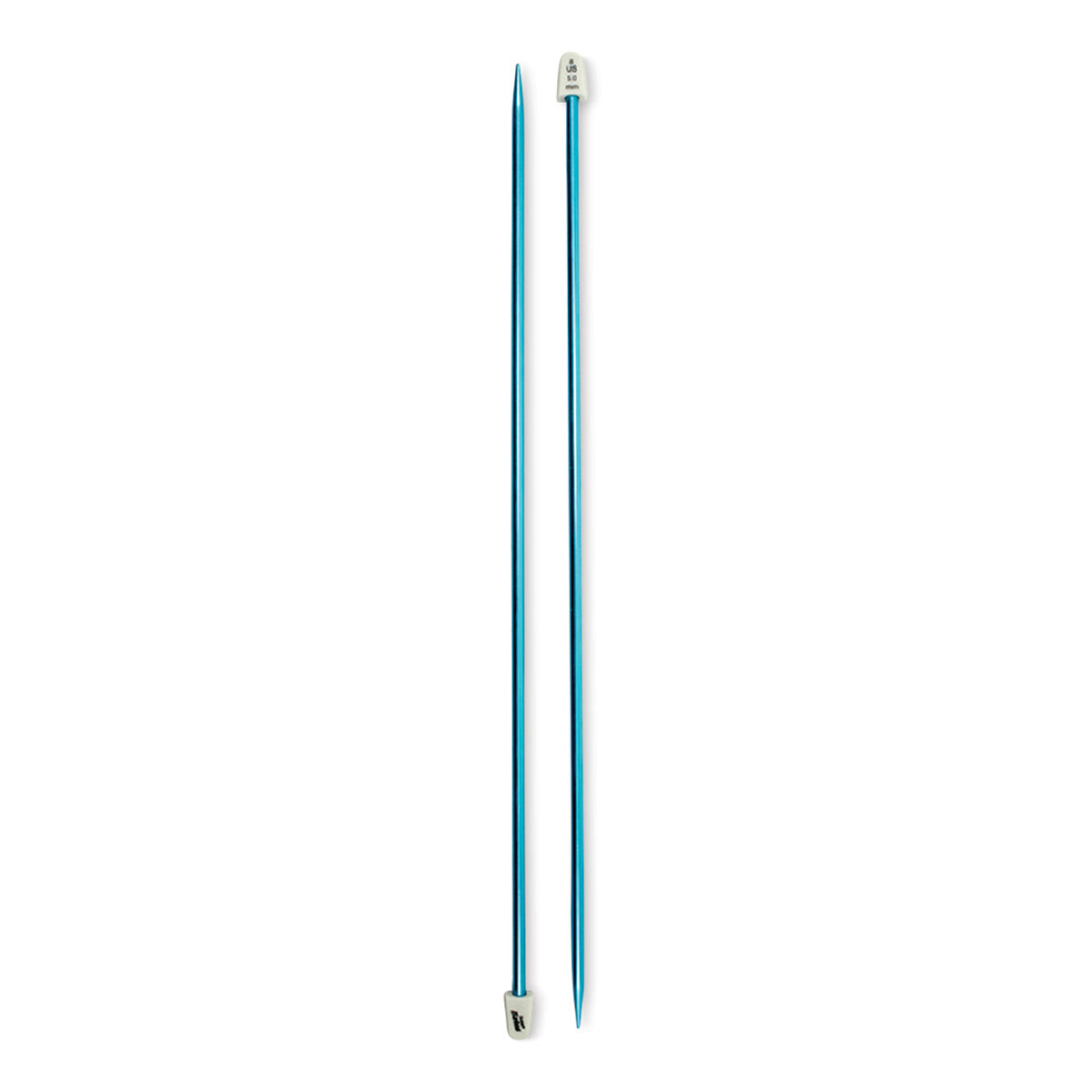 Susan Bates Silvalume Single Point Knitting Needles - Pkg of 2, 10", Size 8