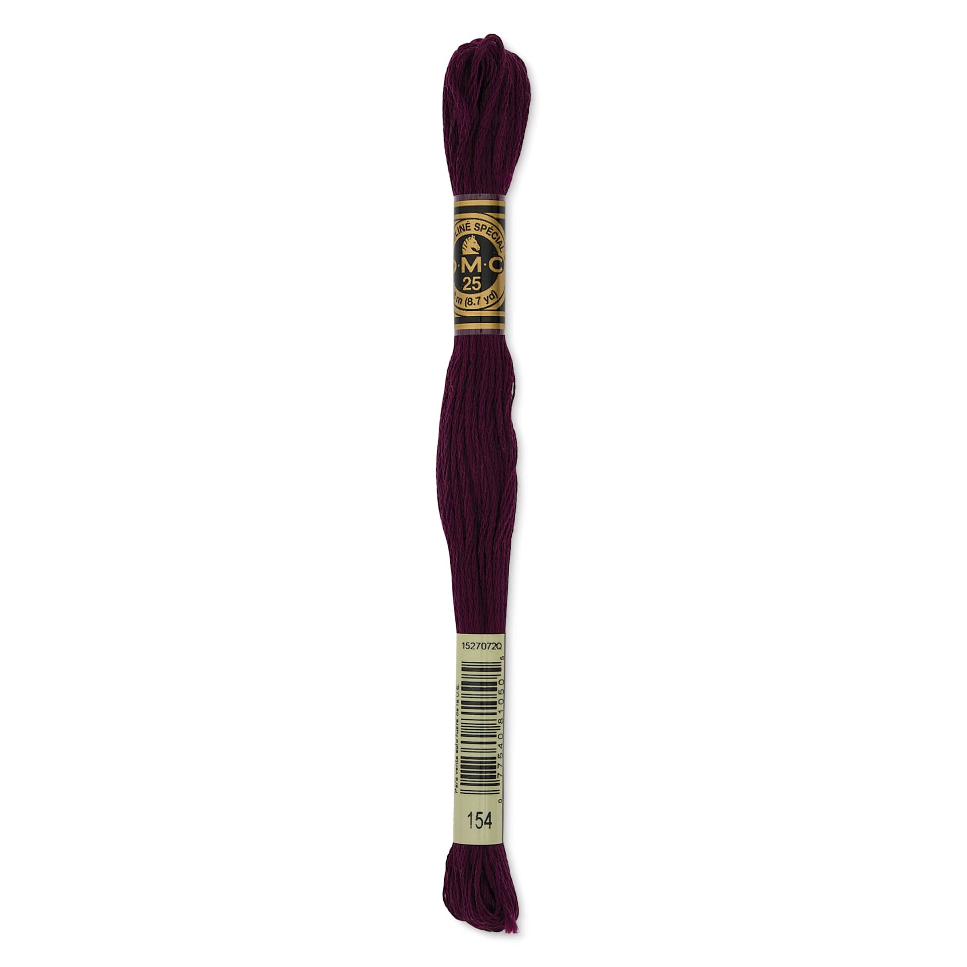 DMC Cotton Embroidery Floss - Very Dark Grape, 8-3/4 yards