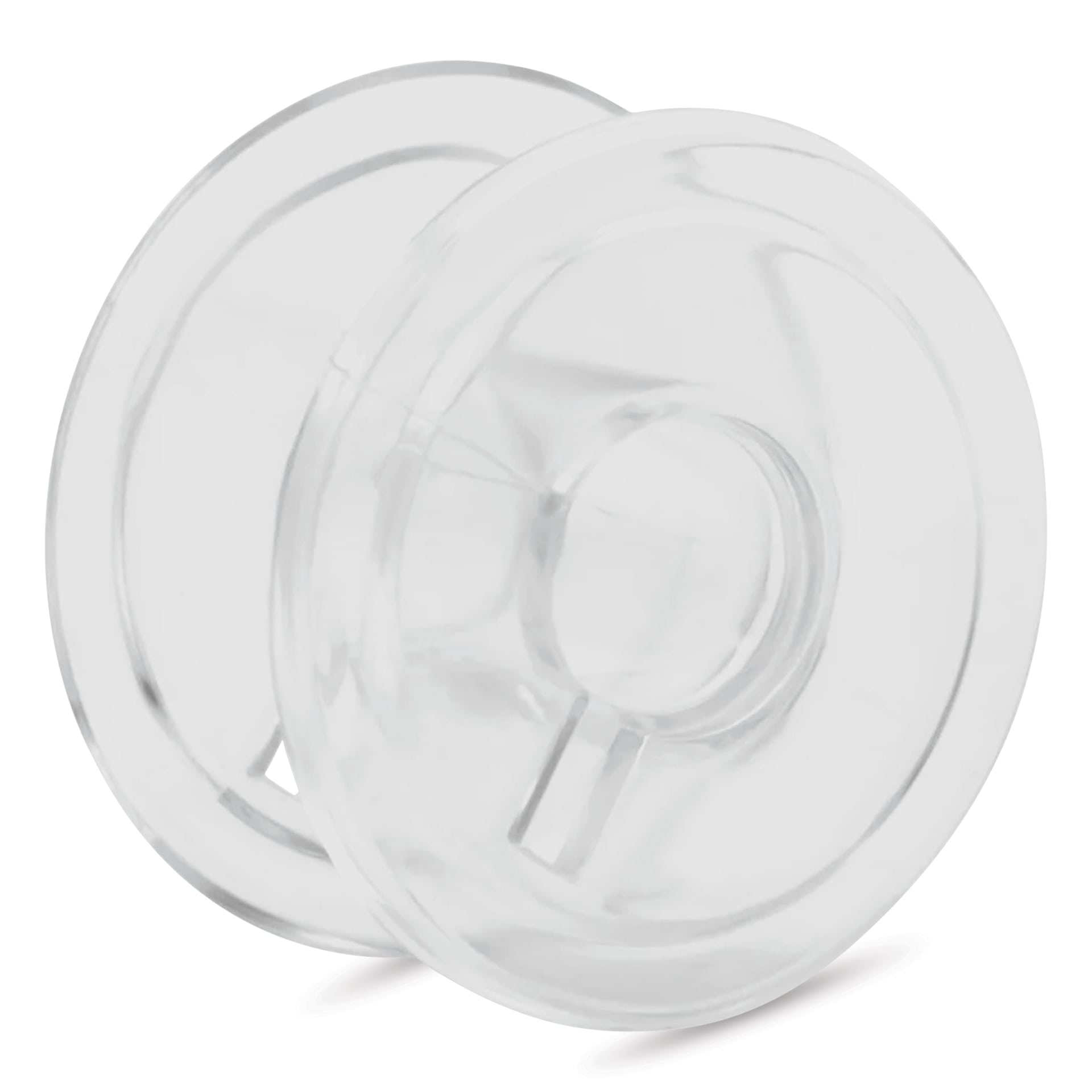 Dritz Class 15 Bobbins - Plastic, Pkg of 4 top of bobbin