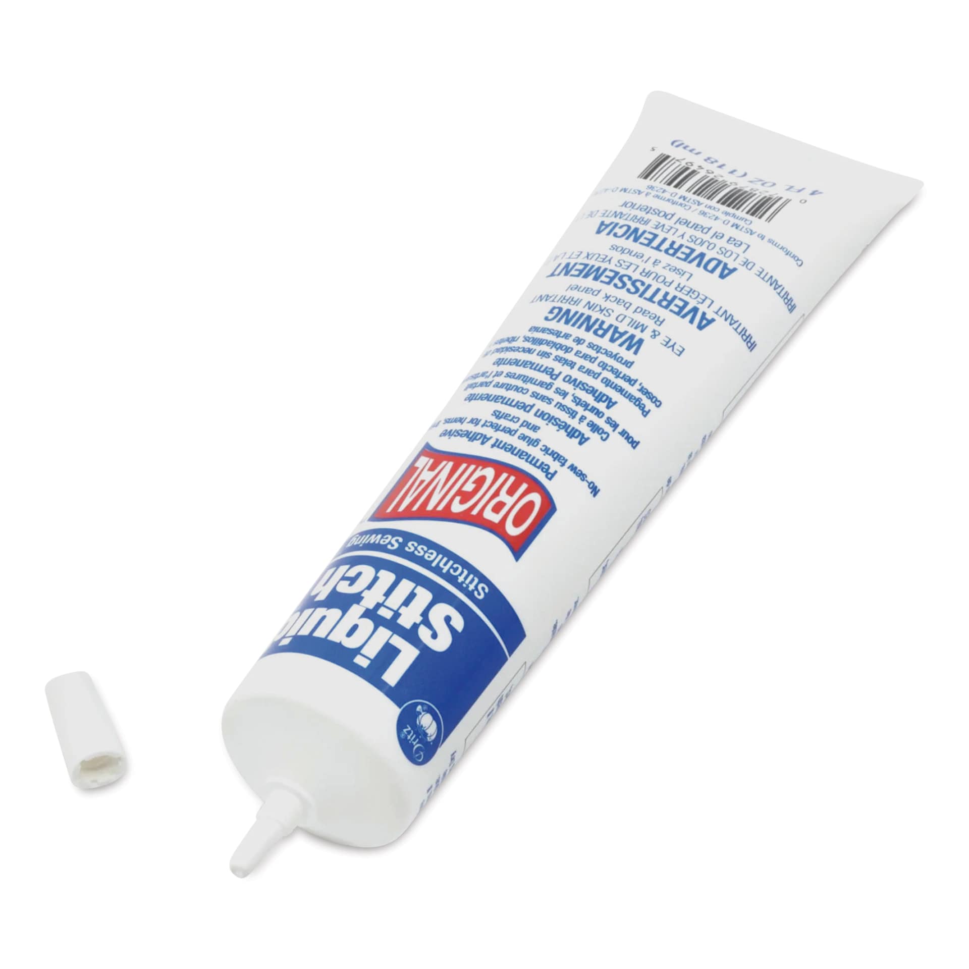 Dritz Liquid Stitch Permanent Fabric Adhesive - 4 oz Tube