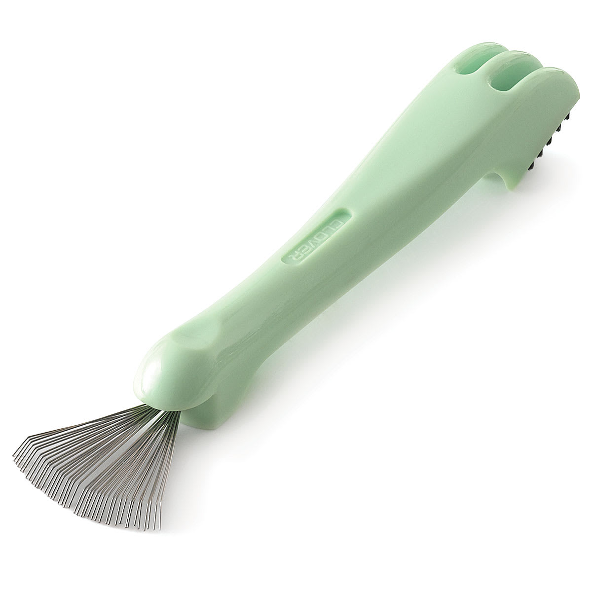 Needle Felting Claw and Mat Cleaner - Angled view of Dual tool