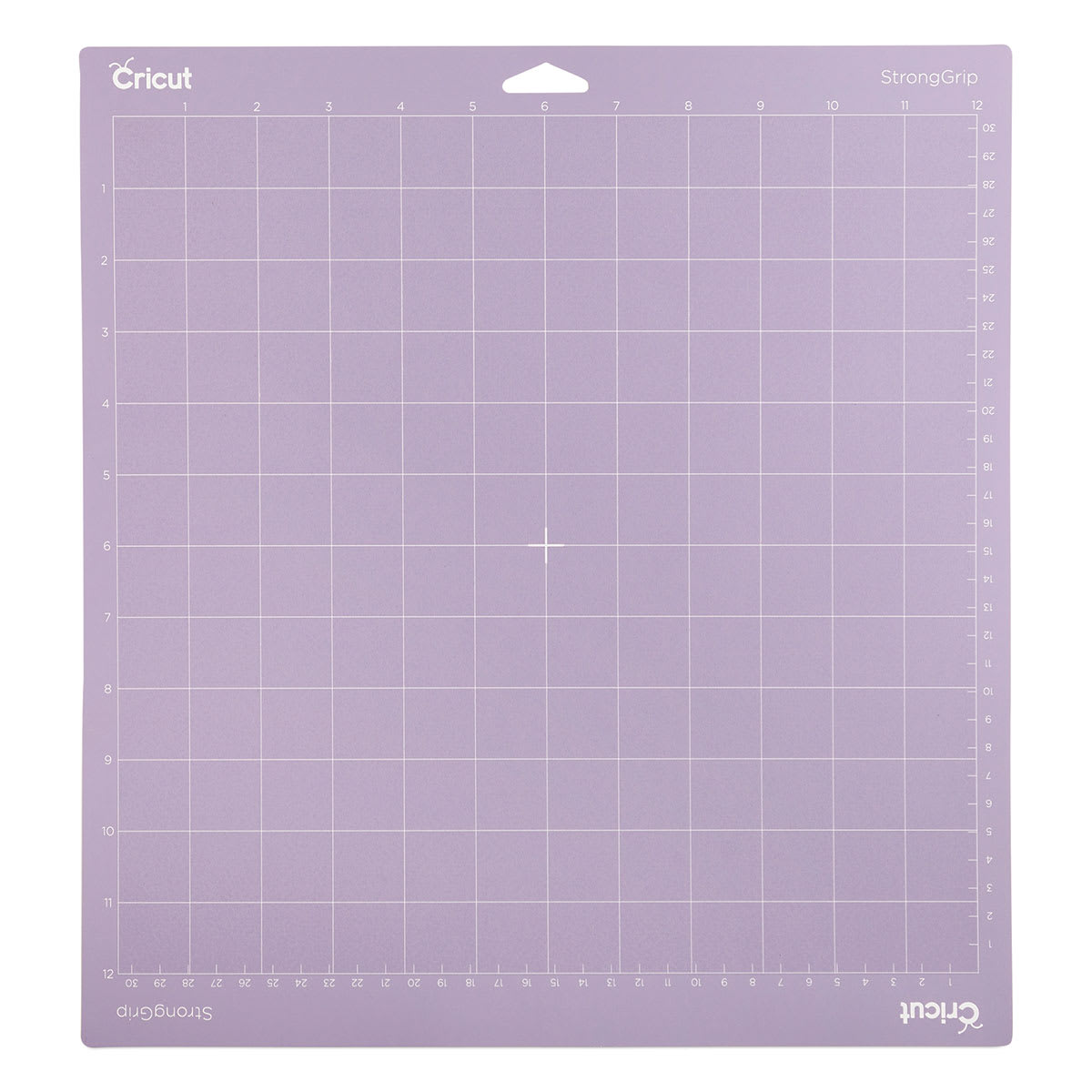 Cricut Adhesive Cutting Mats - Top view of Purple StrongGrip Mat 