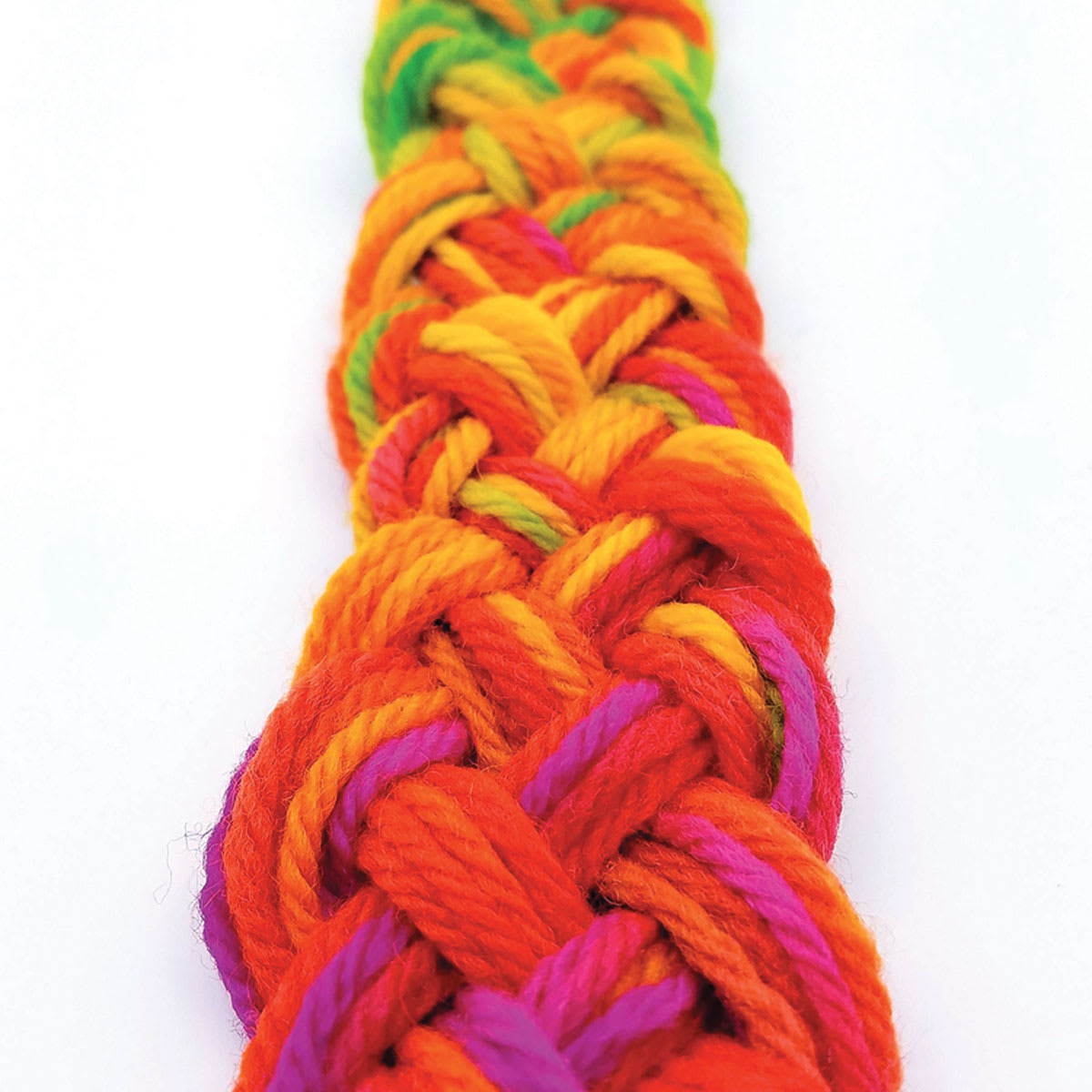 Jacquard Acid Dye Starter Set -Braid of Dyed yarn