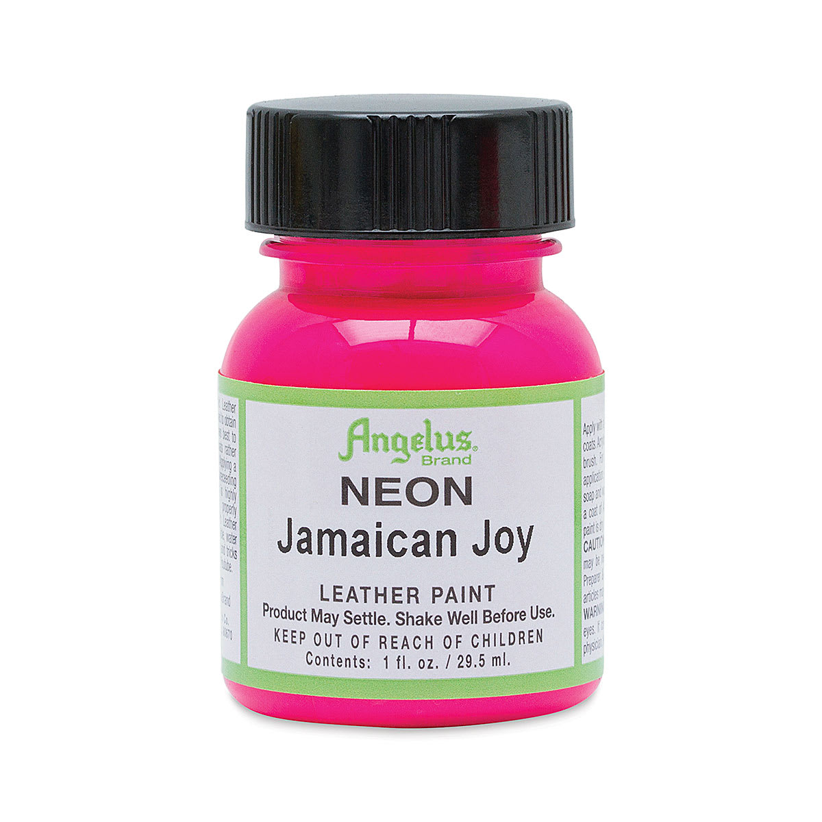 Acrylic Leather Paint-Neon Jamaican Joy 1oz Bottle
Acrylic Leather Paint-Neon Jamaican Joy 1oz Bottle