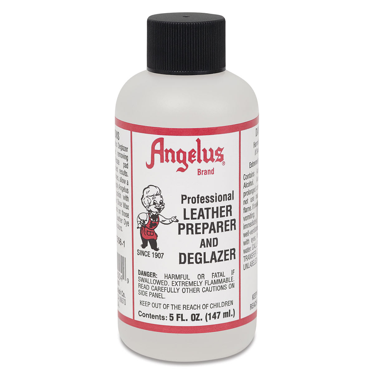 Angelus Leather Preparer and Deglazer - Front of 5 oz bottle Angelus Leather Preparer and Deglazer - Front of 5 oz bottle