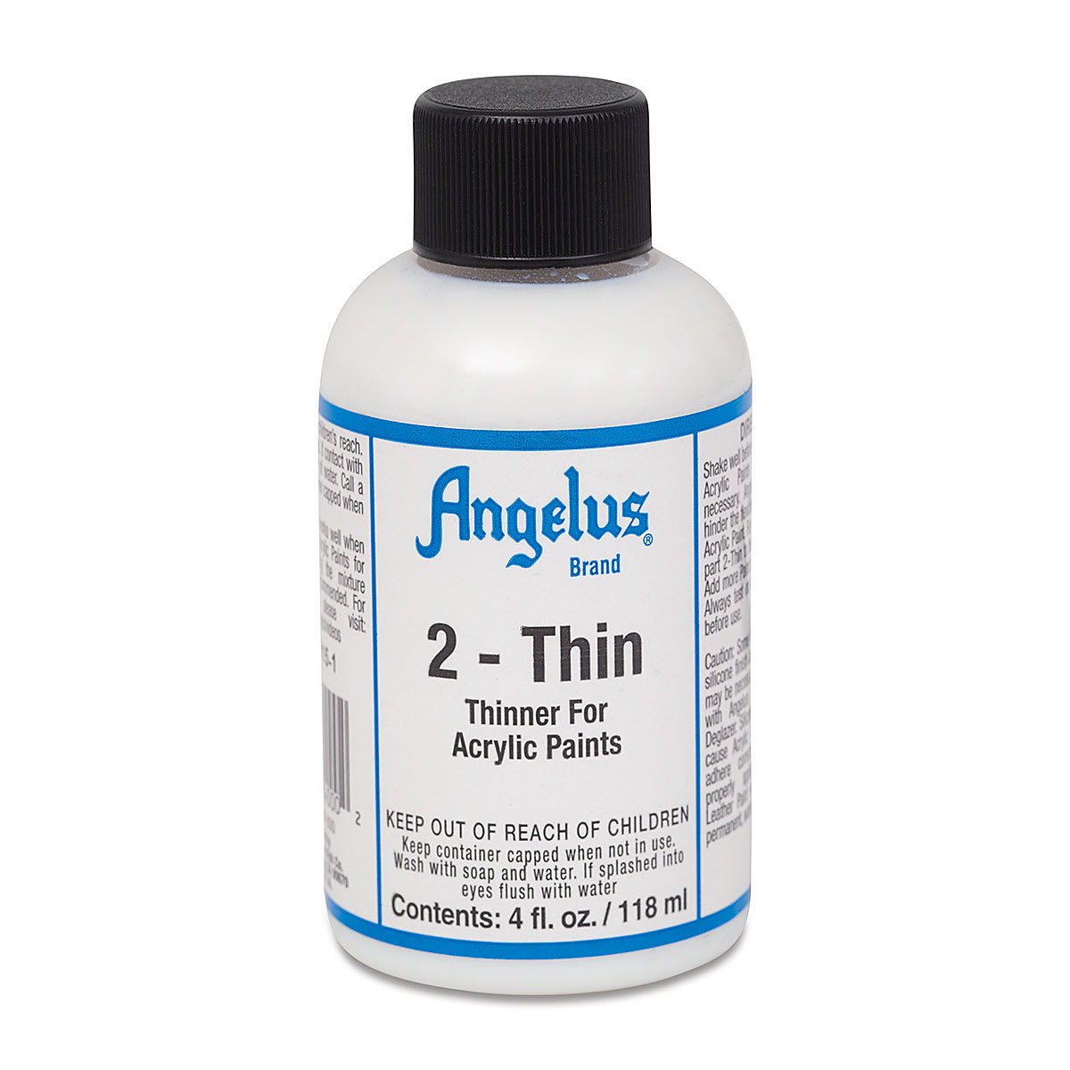 Angelus Leather Medium - 2-Thin Leather Paint Thinner, 4 oz