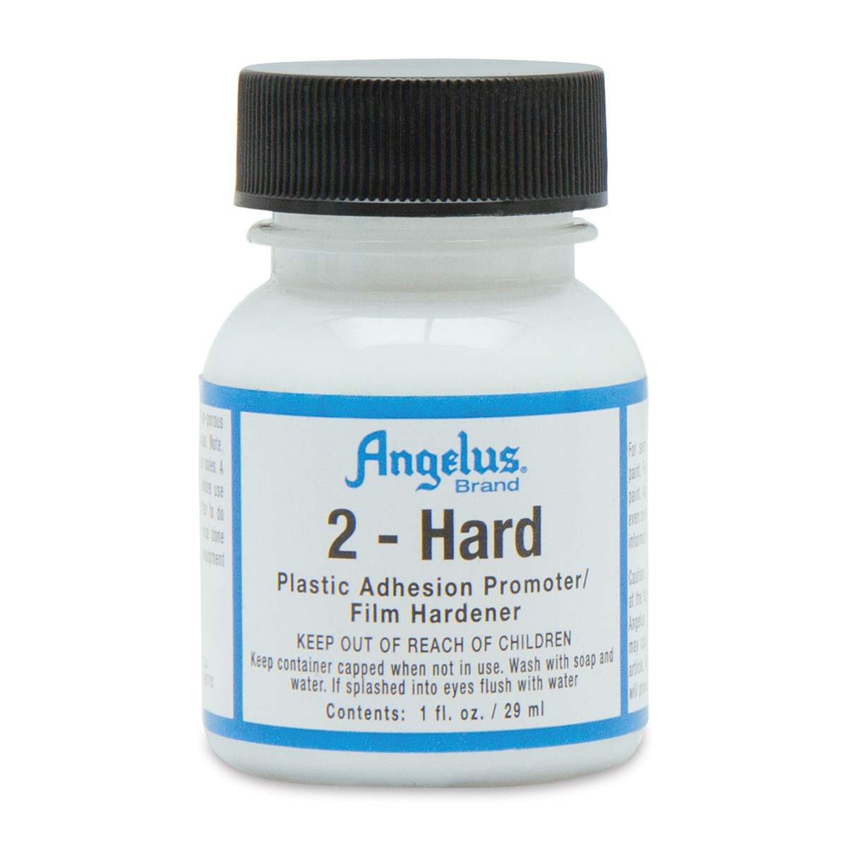 Angelus 2-Hard Plastic Medium - Front of 1 oz bottle Angelus 2-Hard Plastic Medium - Front of 1 oz bottle