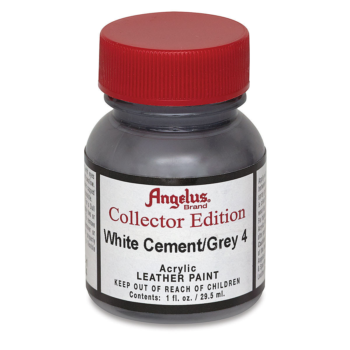 Angelus Leather Paint - 1 oz, White Cement
