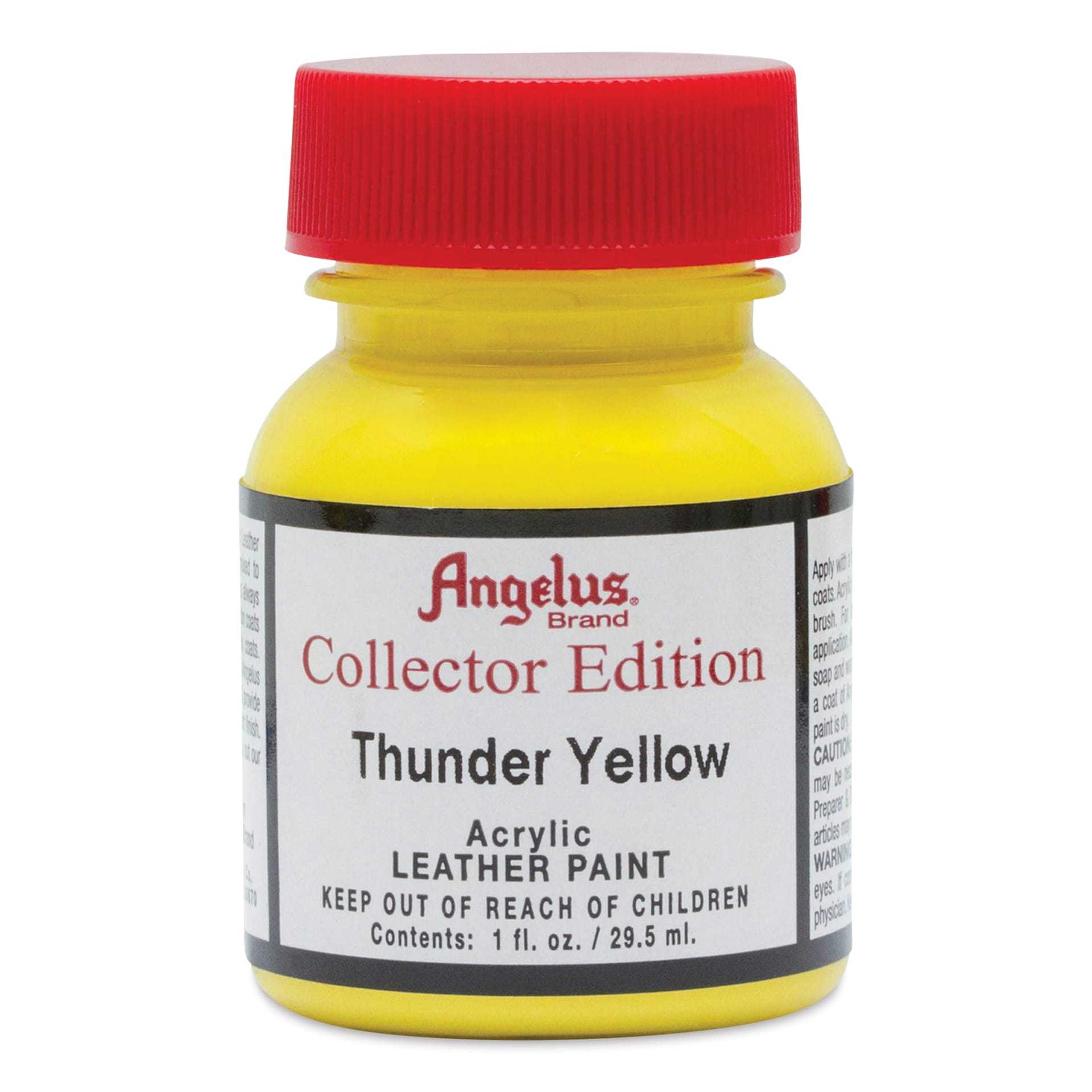 Angelus Leather Paint - 1 oz, Thunder Yellow (Collector Edition)