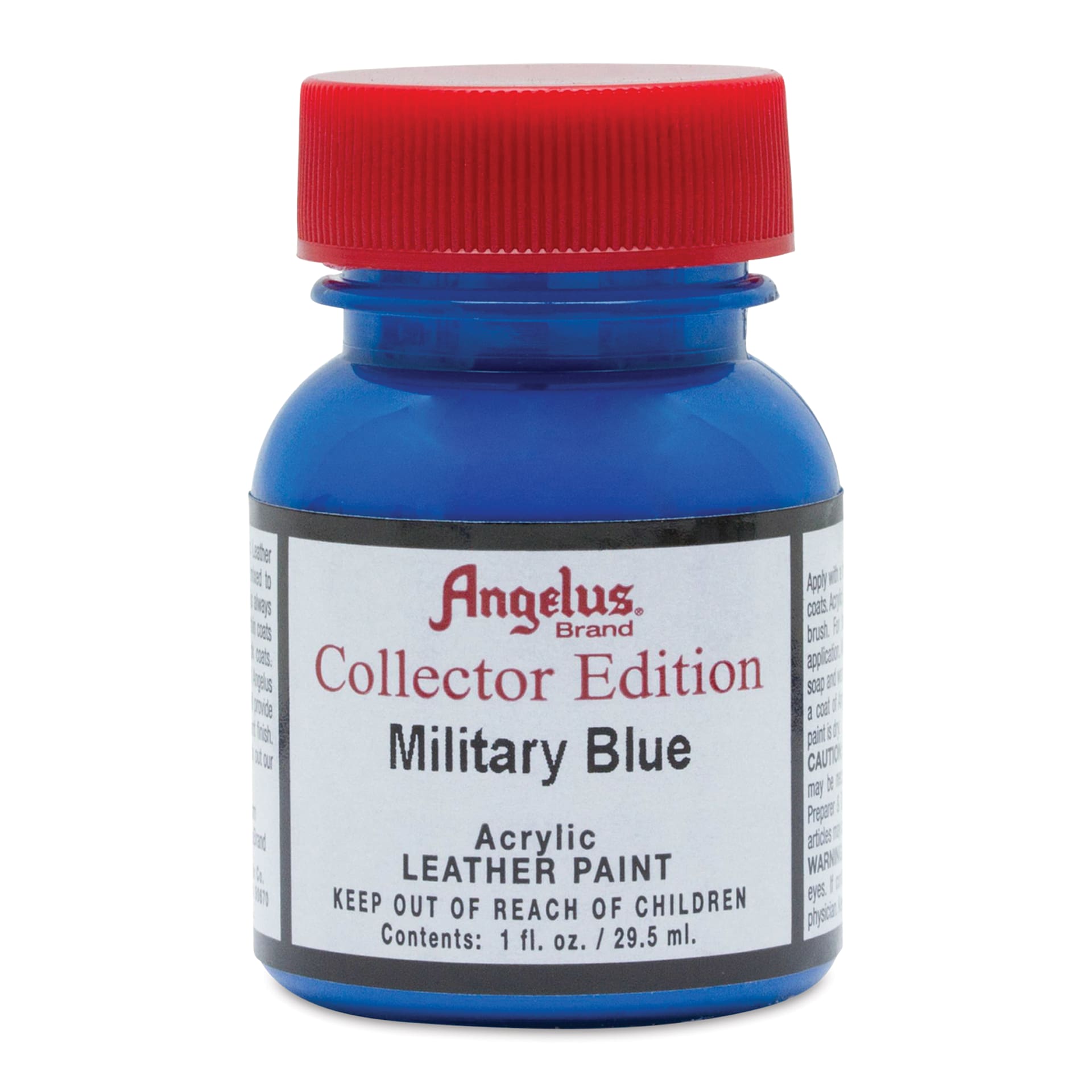 Angelus Acrylic Leather Paint - Military Blue, Collector Edition, 1 oz