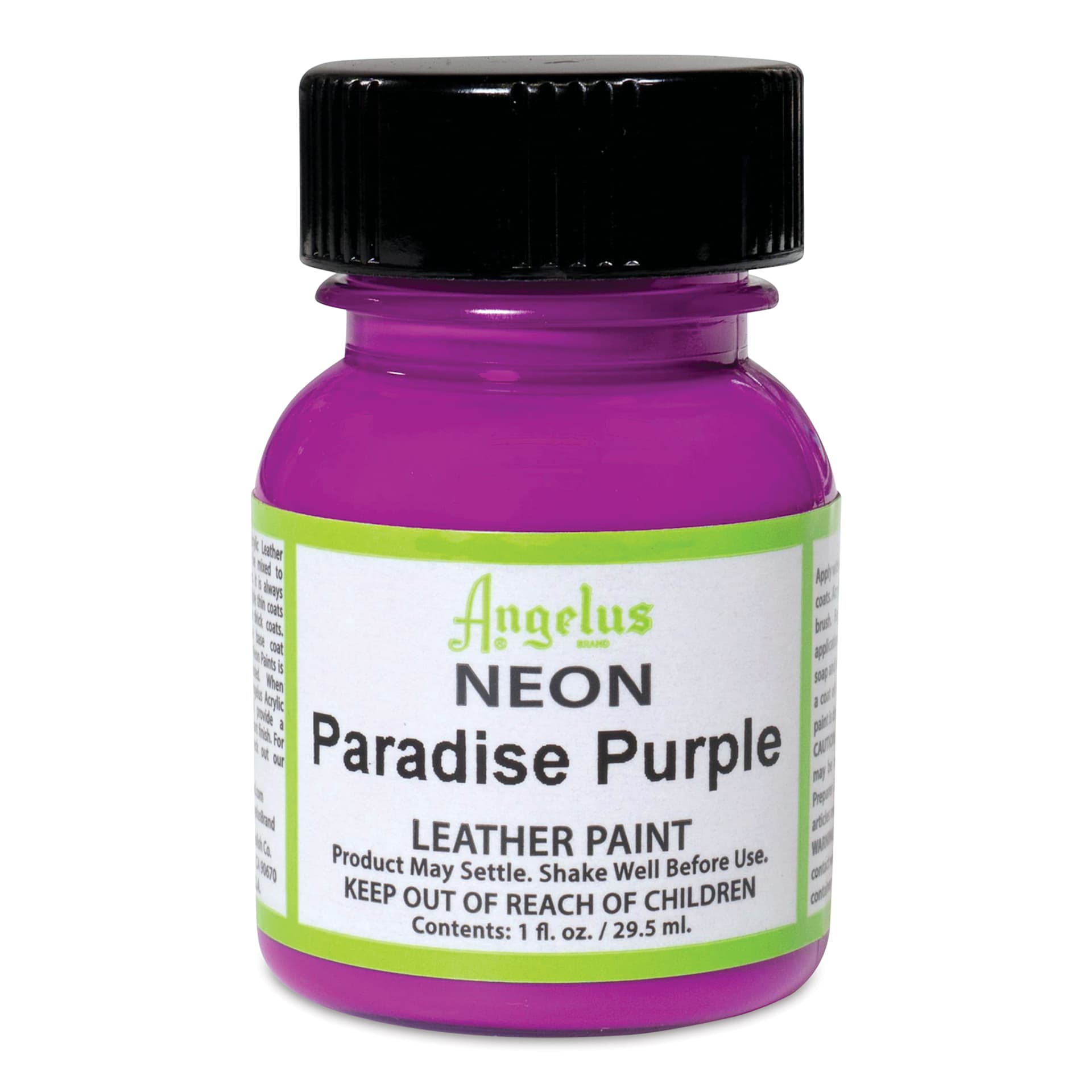 Angelus Acrylic Leather Paint - Neon Paradise Purple, 1 oz Angelus Acrylic Leather Paint - Neon Paradise Purple, 1 oz