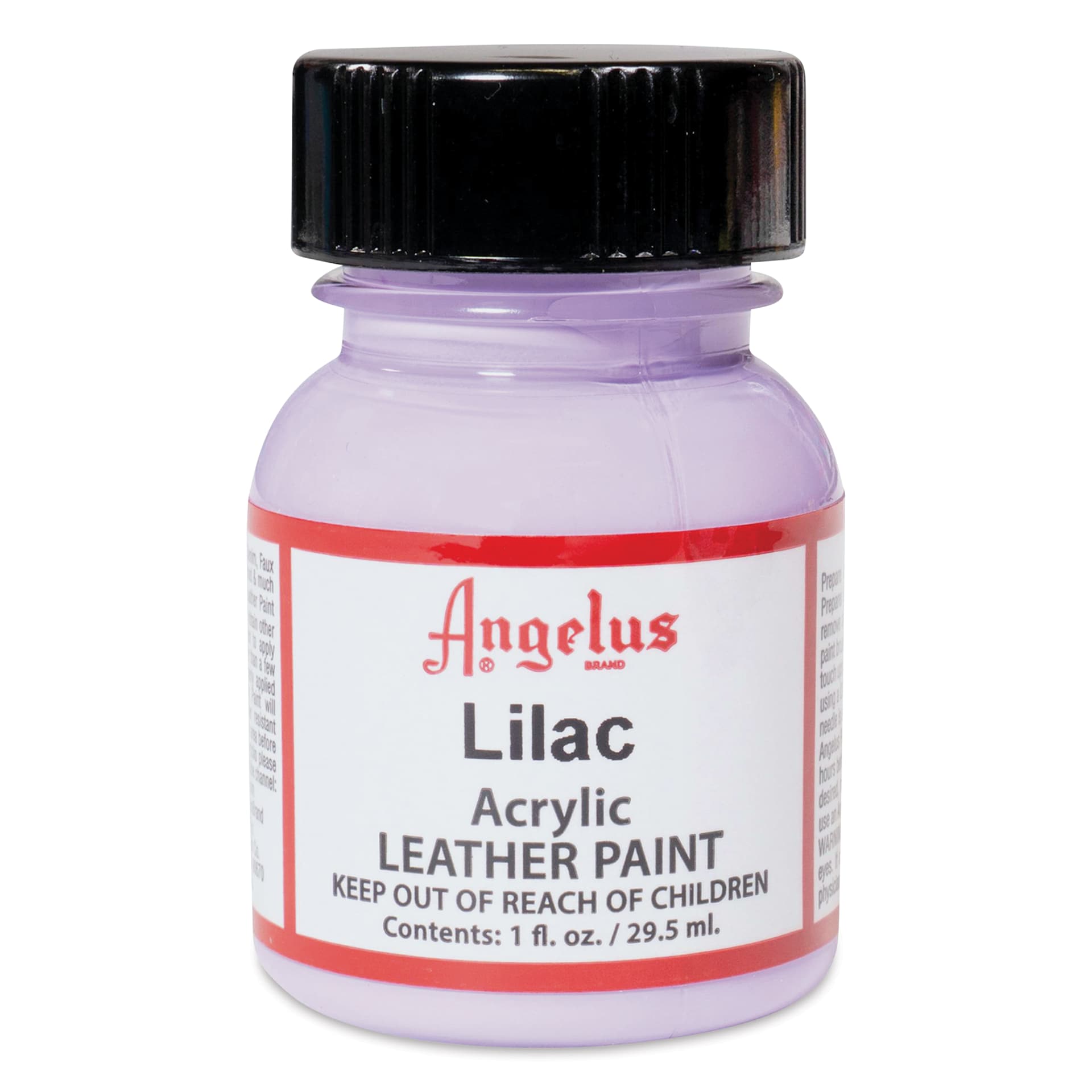 Angelus Acrylic Leather Paint - Lilac, 1 oz Angelus Acrylic Leather Paint - Lilac, 1 oz