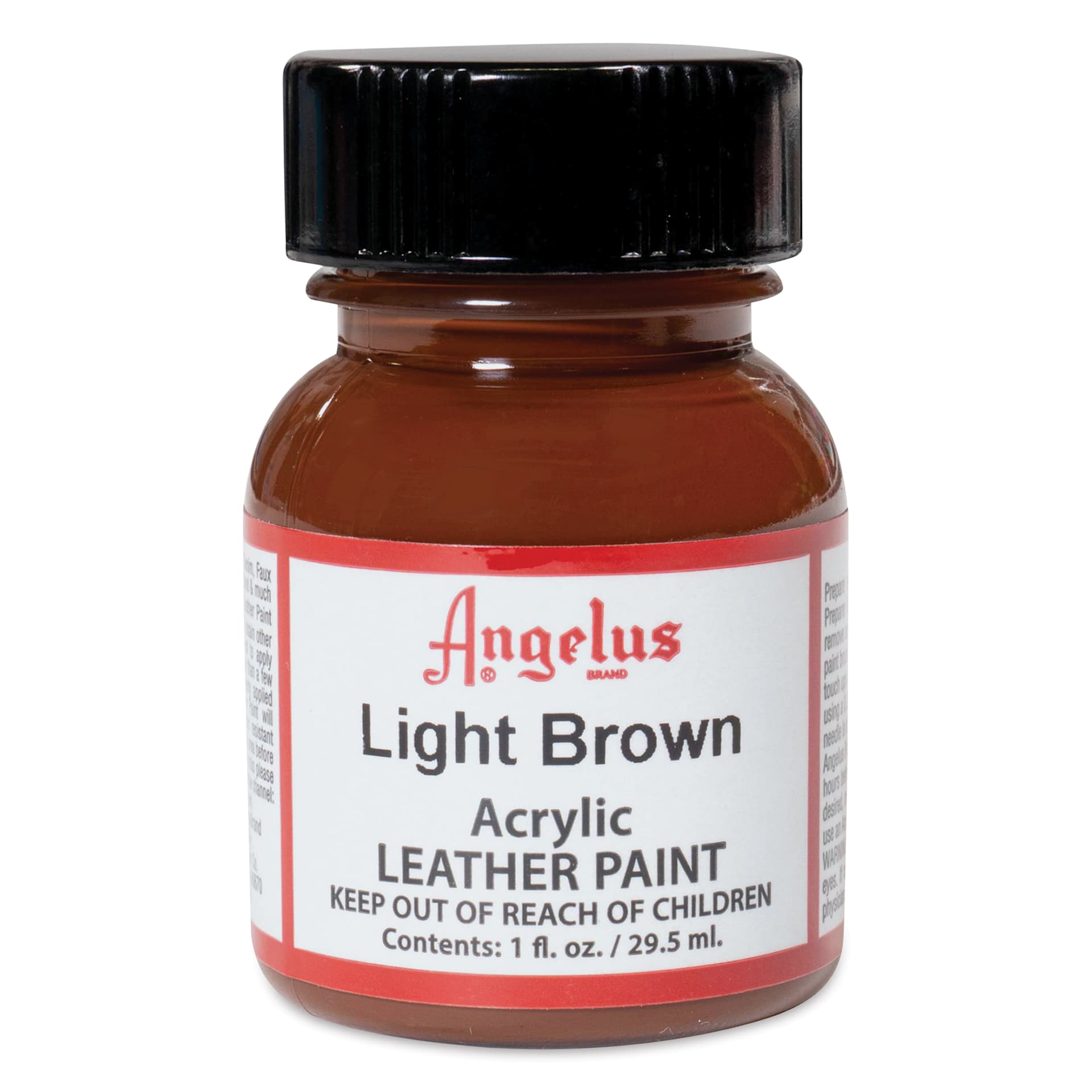 Angelus Acrylic Leather Paint - Light Brown, 1 oz Angelus Acrylic Leather Paint - Light Brown, 1 oz