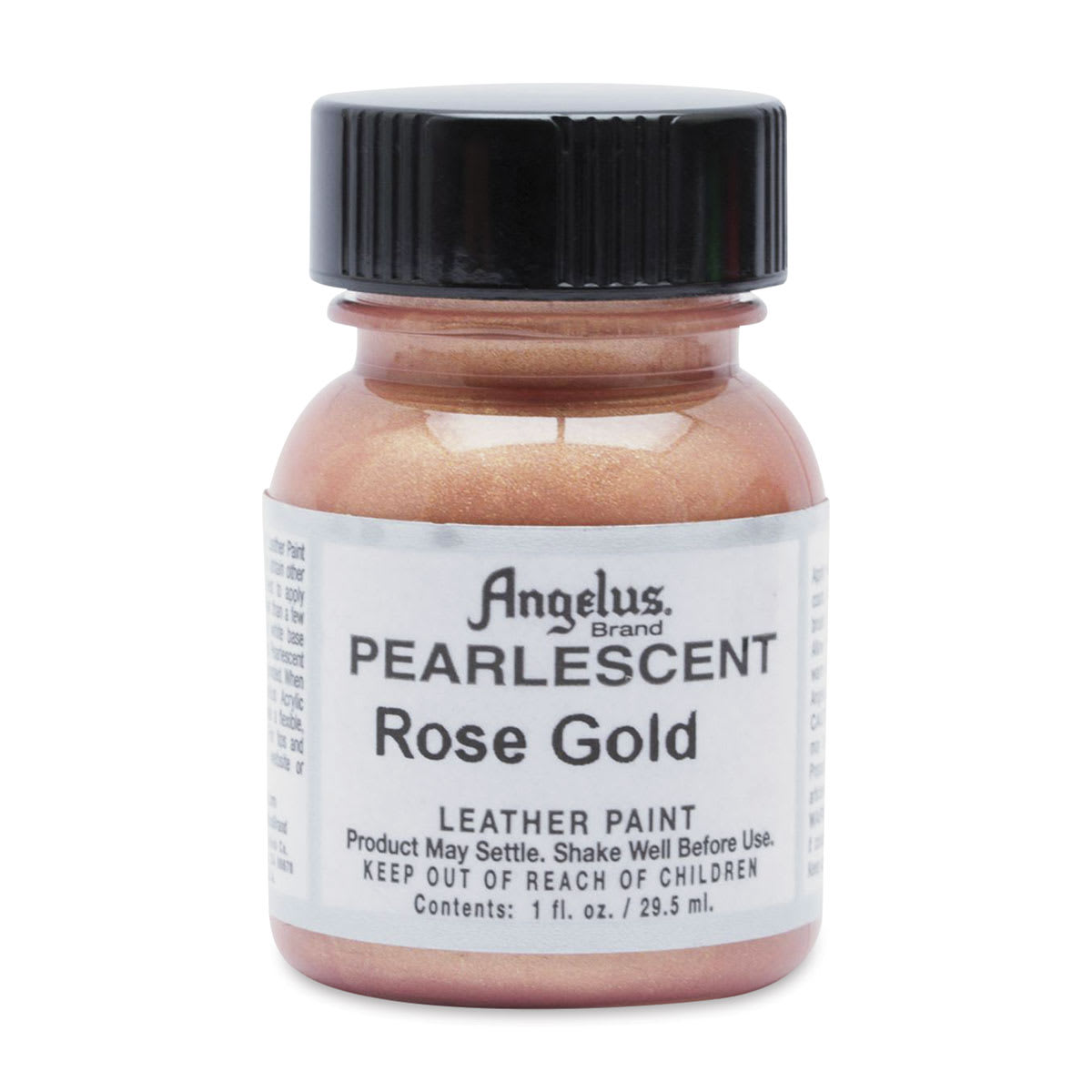 Angelus Pearlescent Leather Paint - Rose Gold, 1 oz Angelus Pearlescent Leather Paint - Rose Gold, 1 oz