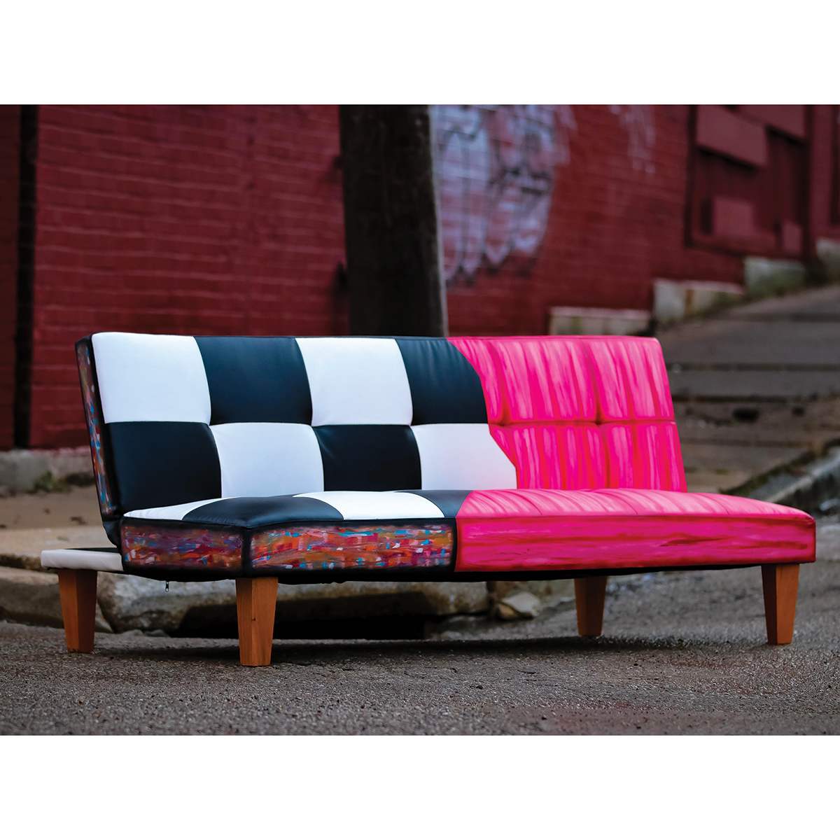 Angelus Acrylic Leather Paint - Painted couch, @kingdom_made