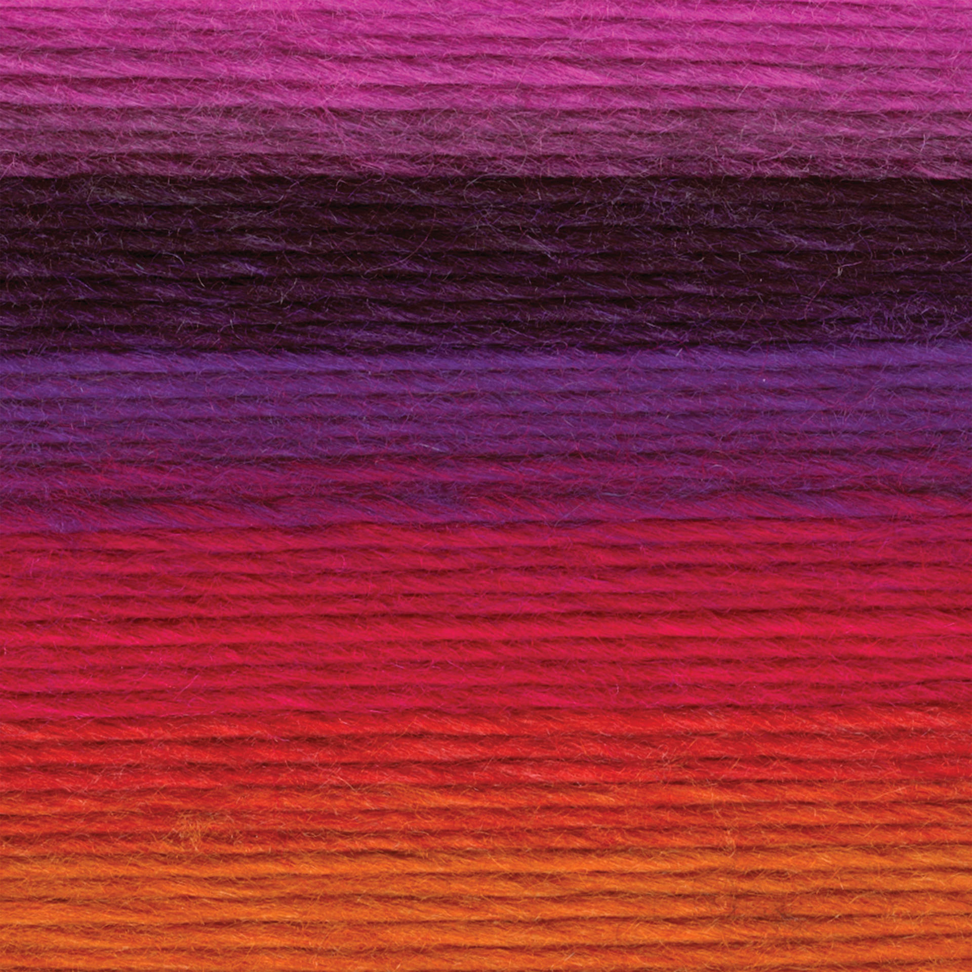 Lion Brand Landscapes Yarn - Volcano - finished knitting pattern example