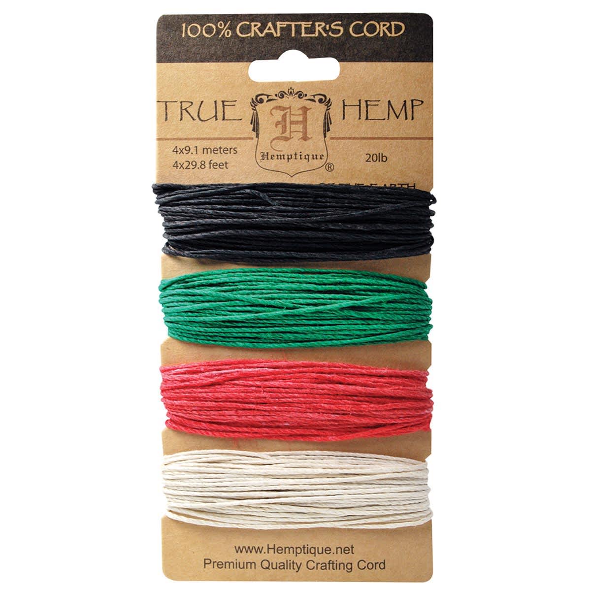 Hemp Cord Sets Primary - Peggable