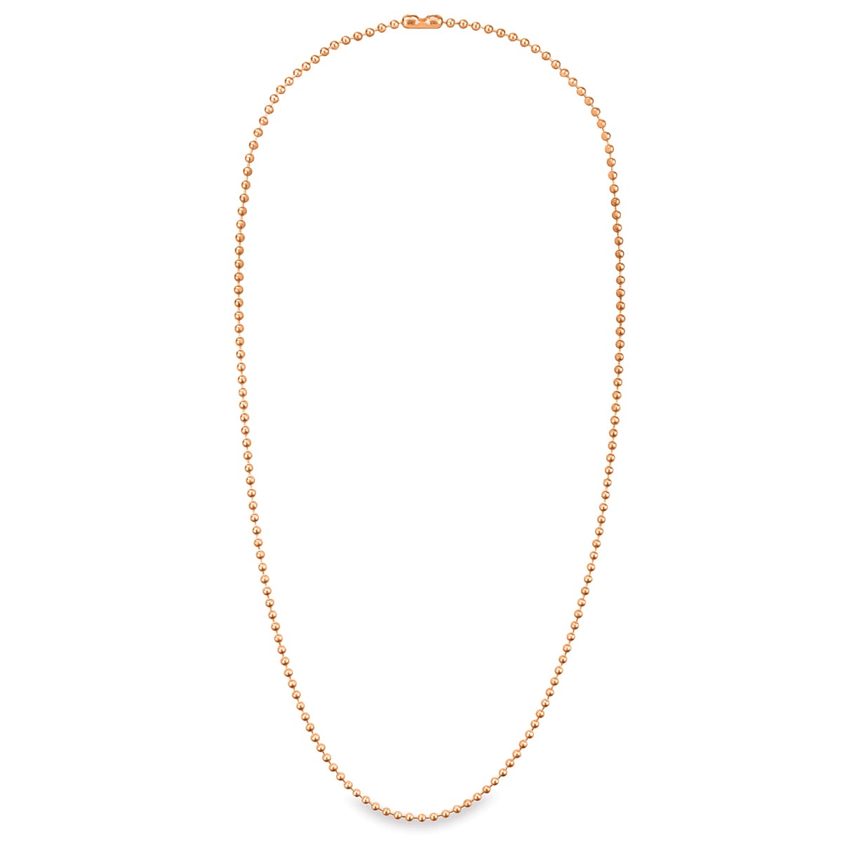ImpressArt Ball Chain Necklaces - Copper Necklace