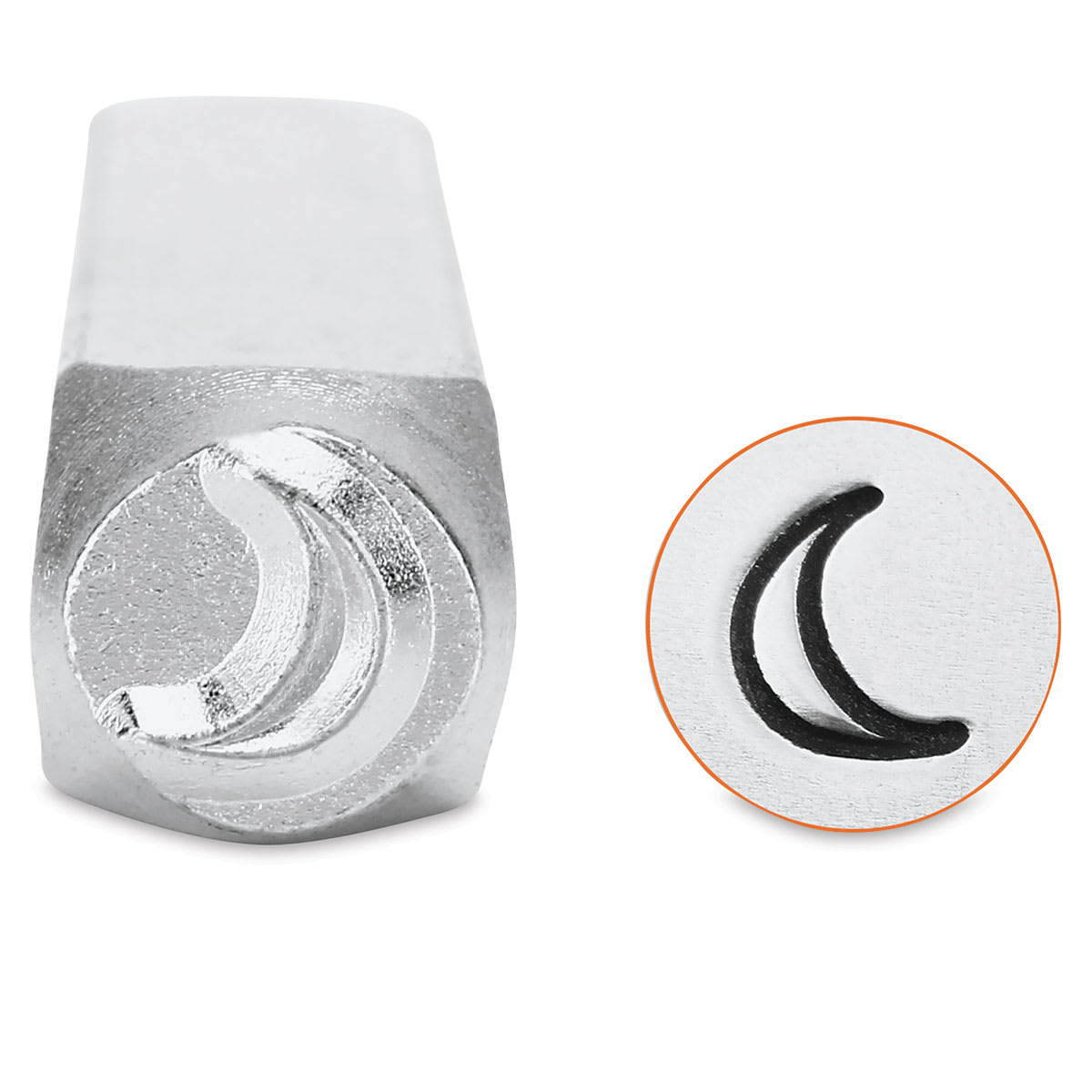 ImpressArt Design Stamp - Moon, 6 mm