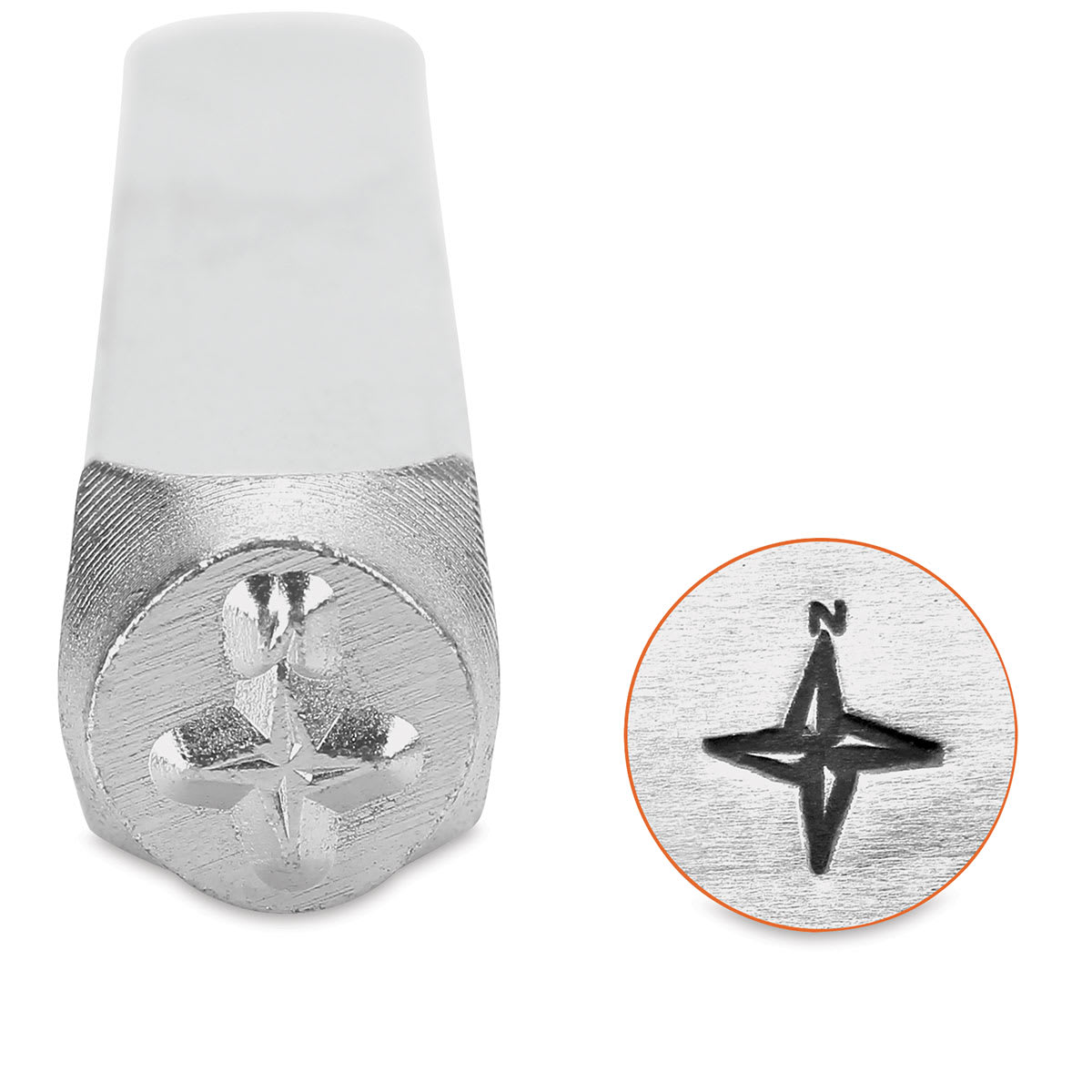 ImpressArt Design Stamp - Compass, 6 mm
