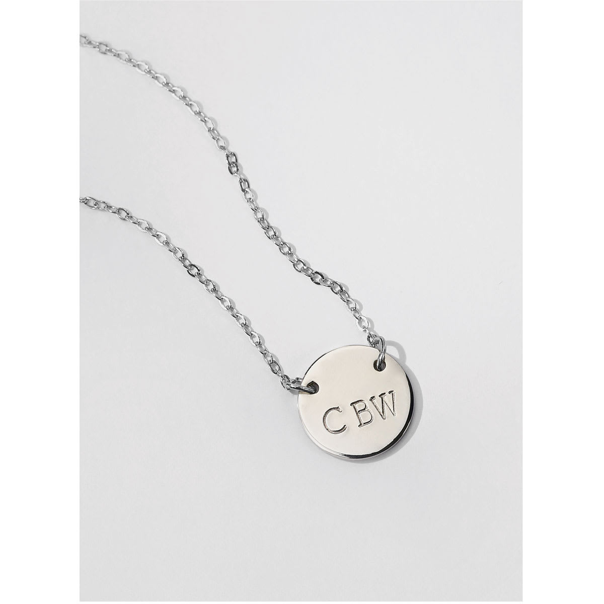 ImpressArt Personal Impressions Necklace Kits - Silvertone necklace stamped with Initials
