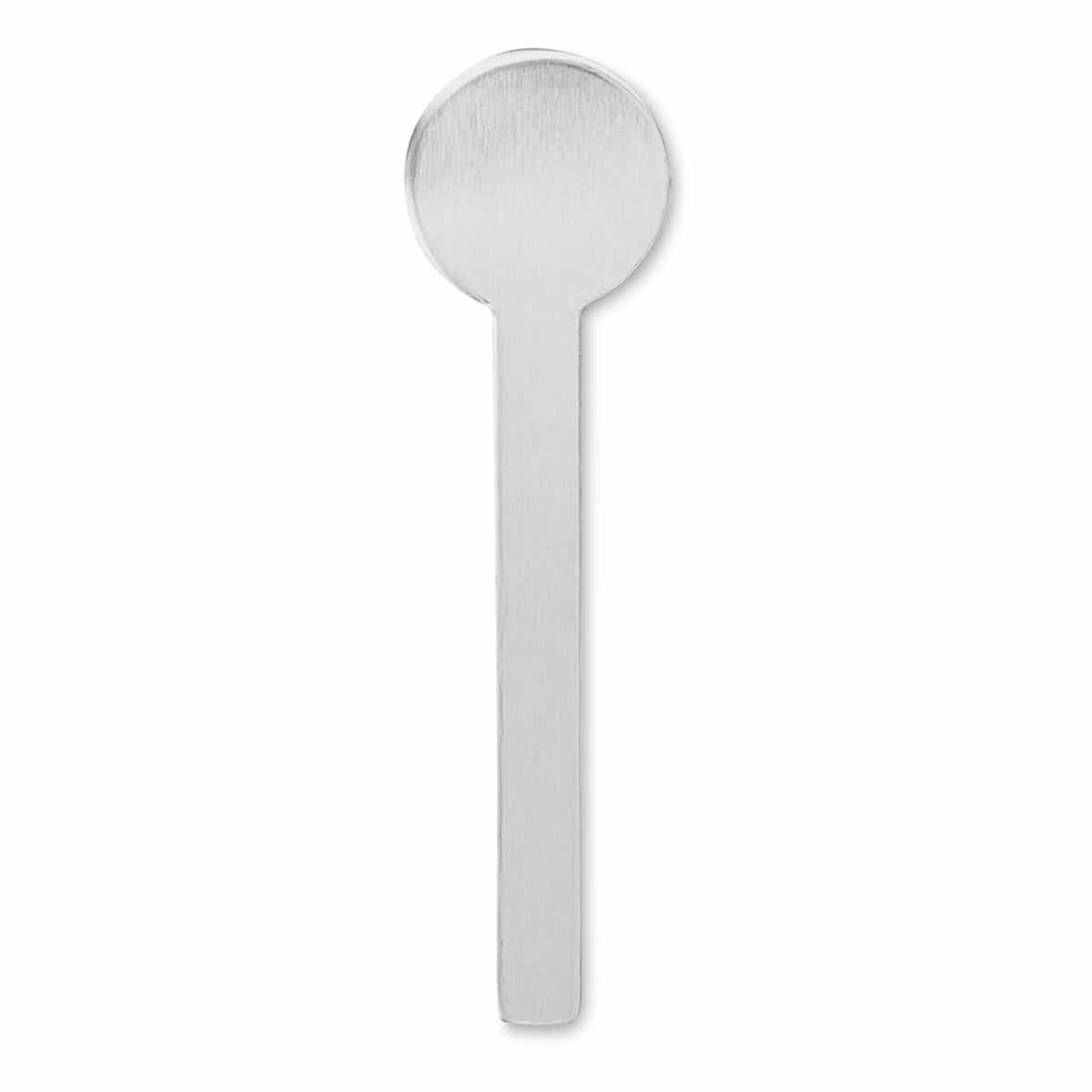 ImpressArt Aluminum Wrap Ring Blanks - Medallion, 1/4"W x 2-3/4"L, single mediallion ring blank