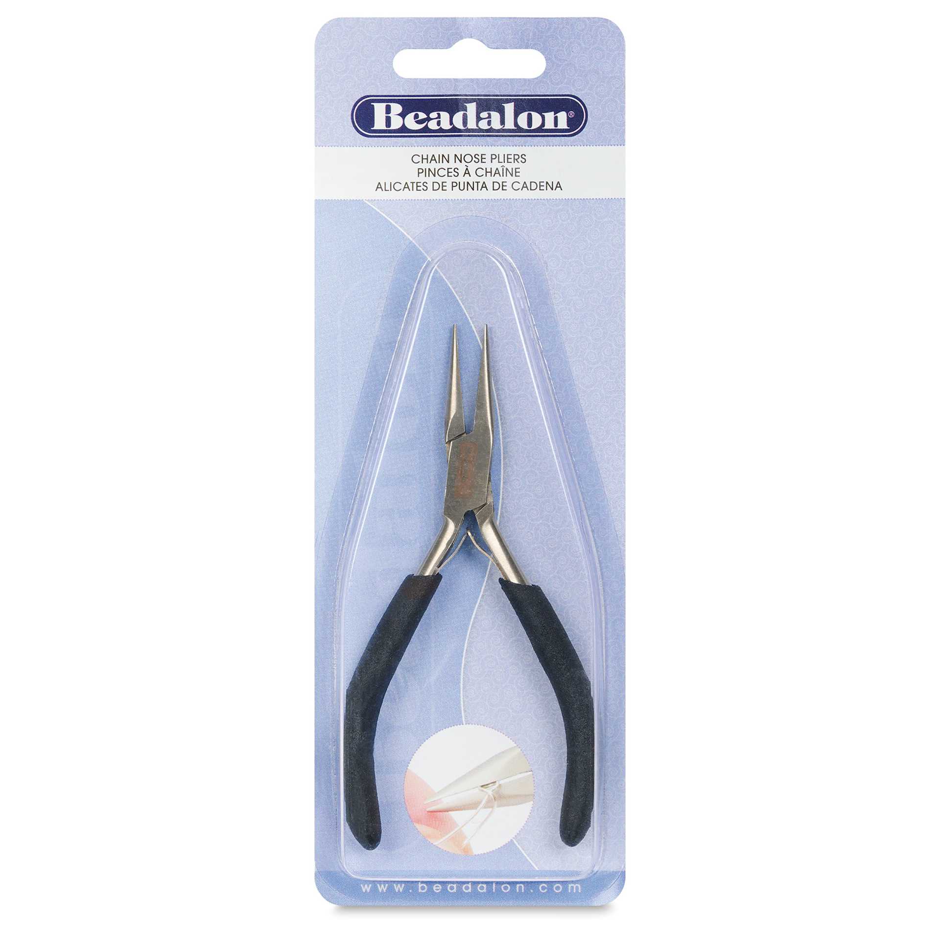 Designer Series Chain Nose Pliers front of packaging