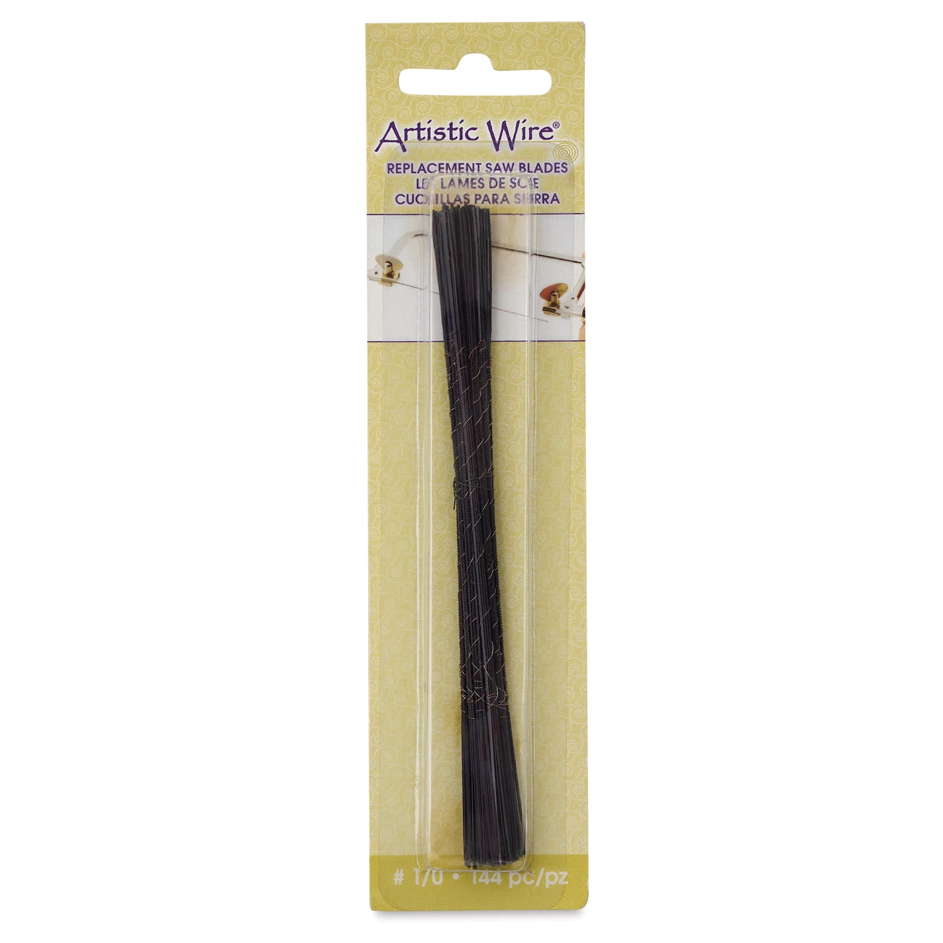 Artistic Wire Jeweler's Saw Blades - 1/0, Pkg of 144 - front of packaging
